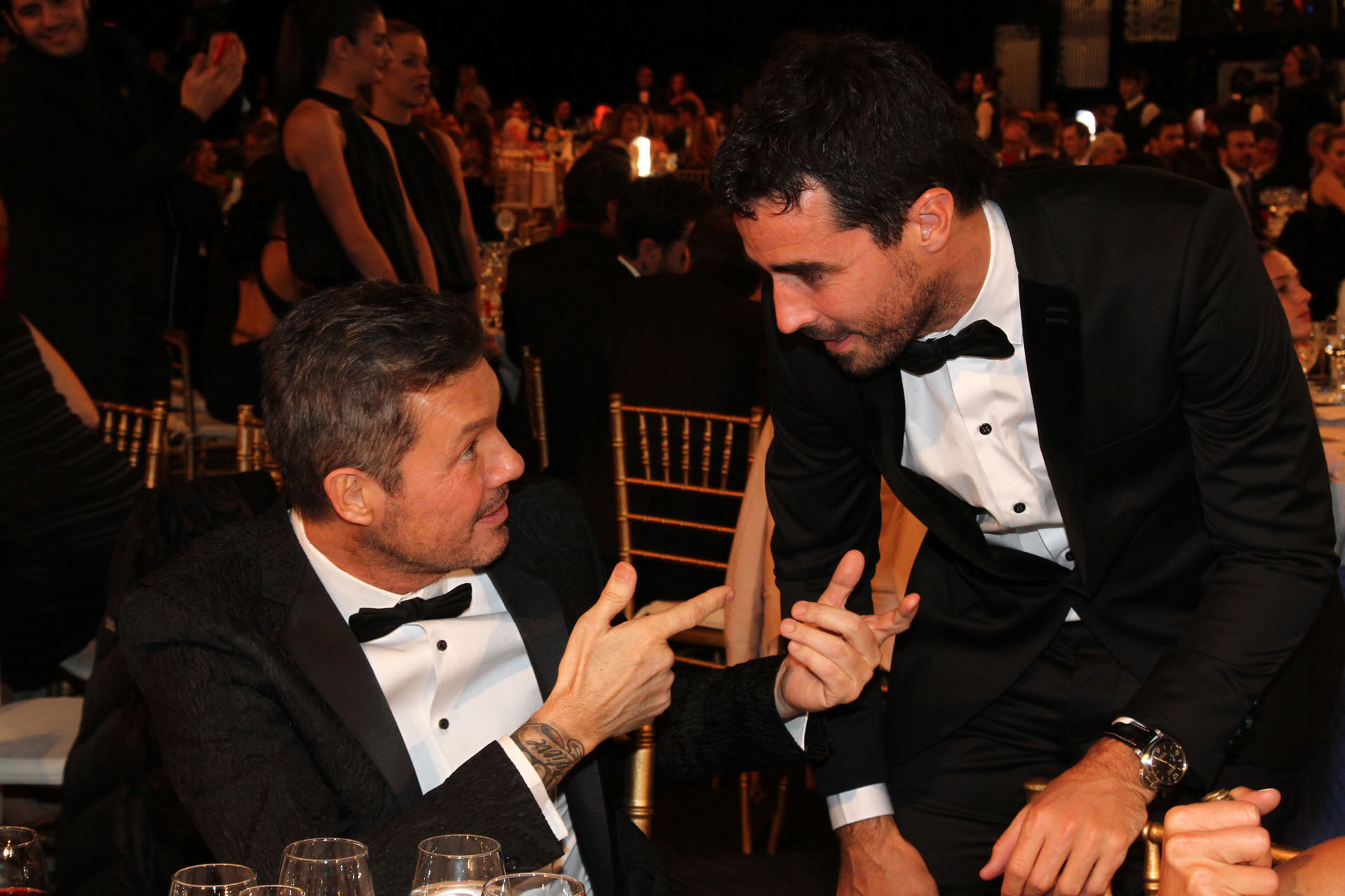 Marcelo Tinelli y Nacho Viale