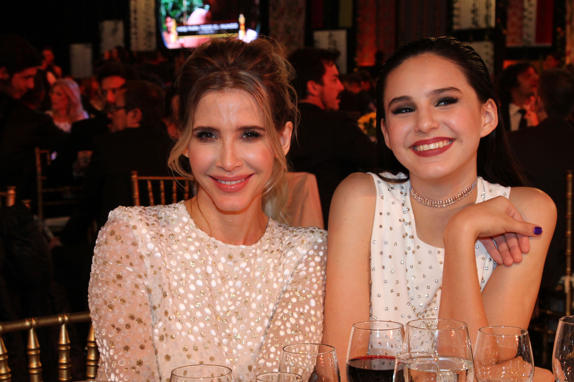 Guillermina Valdés y Juana Tinelli