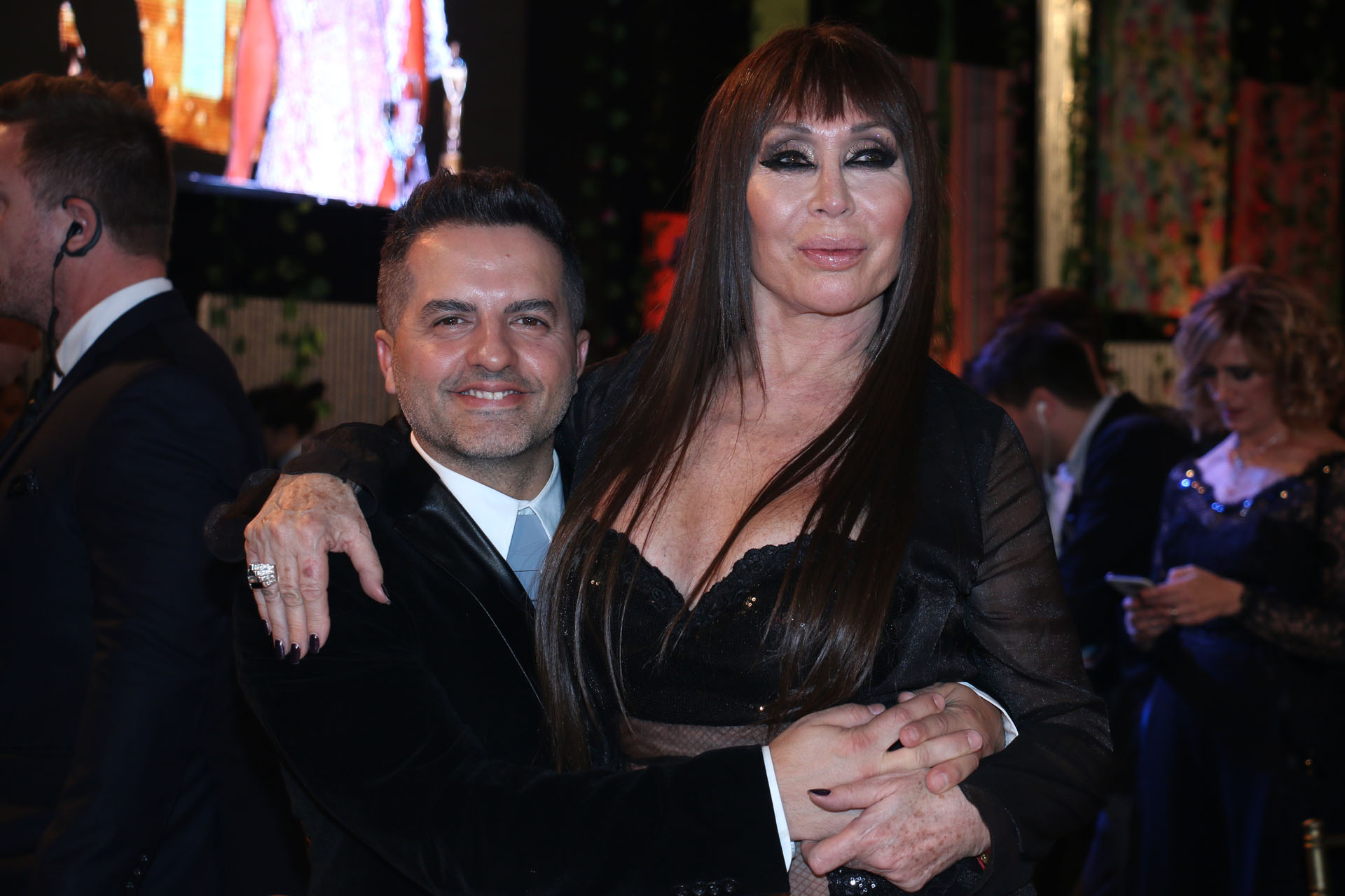 Ángel de Brito y Moria Casán