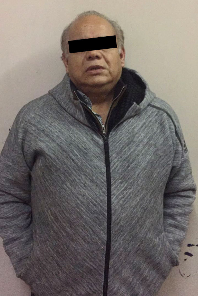 Rodrigo Alexander Naged Ramírez, de 58 años, con domicilio en Puerto Madero: el presunto jefe.