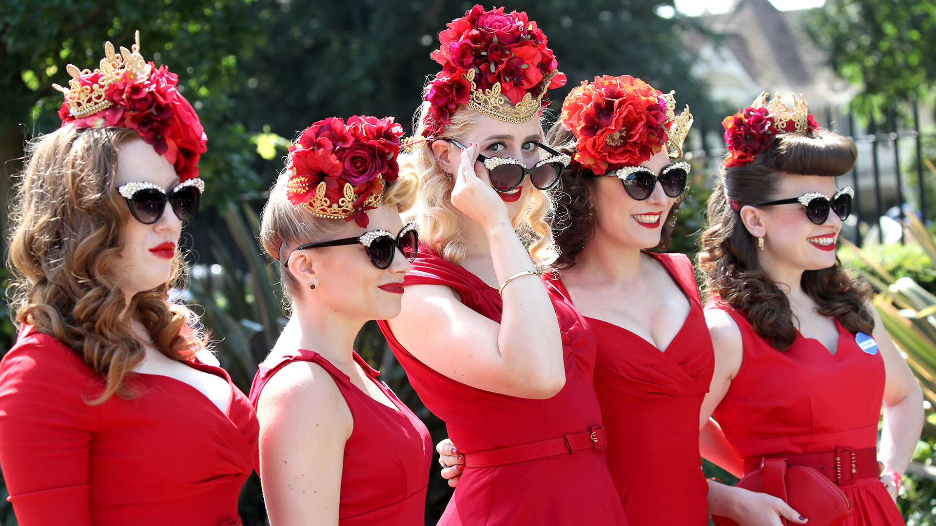 El look compartido es otra de las tendencias que se aprecia en Ascot