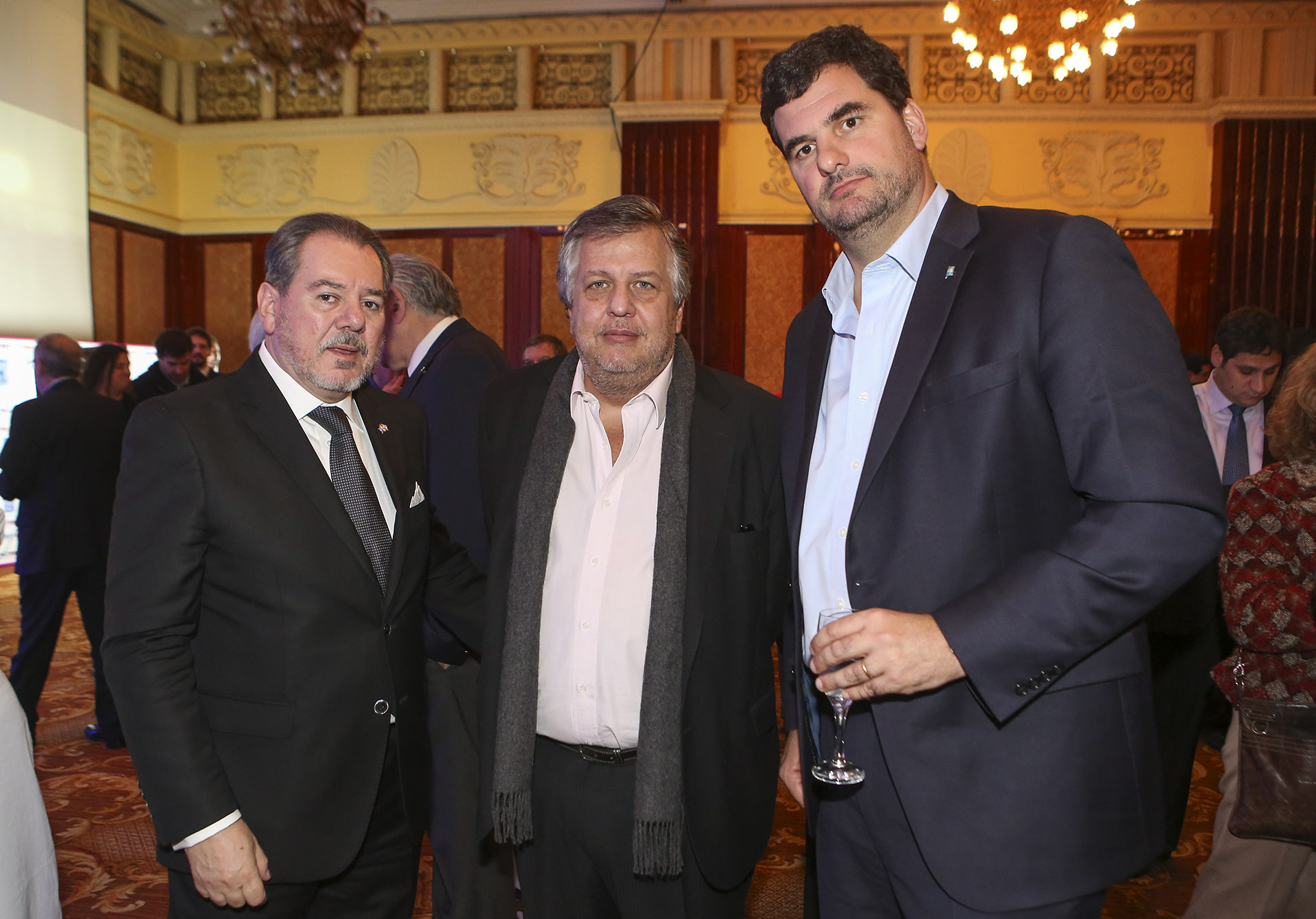 Mario Montoto, Carlos Stornelli y Eugenio Burzaco