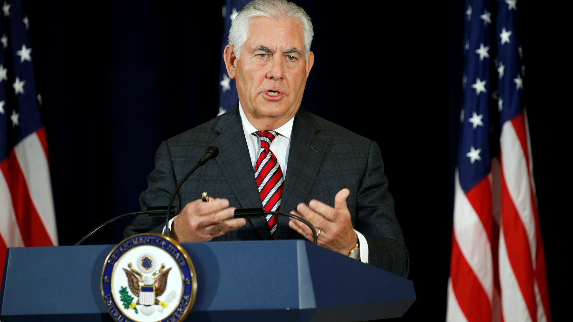Rex Tillerson, secretario de Estado de Estados Unidos