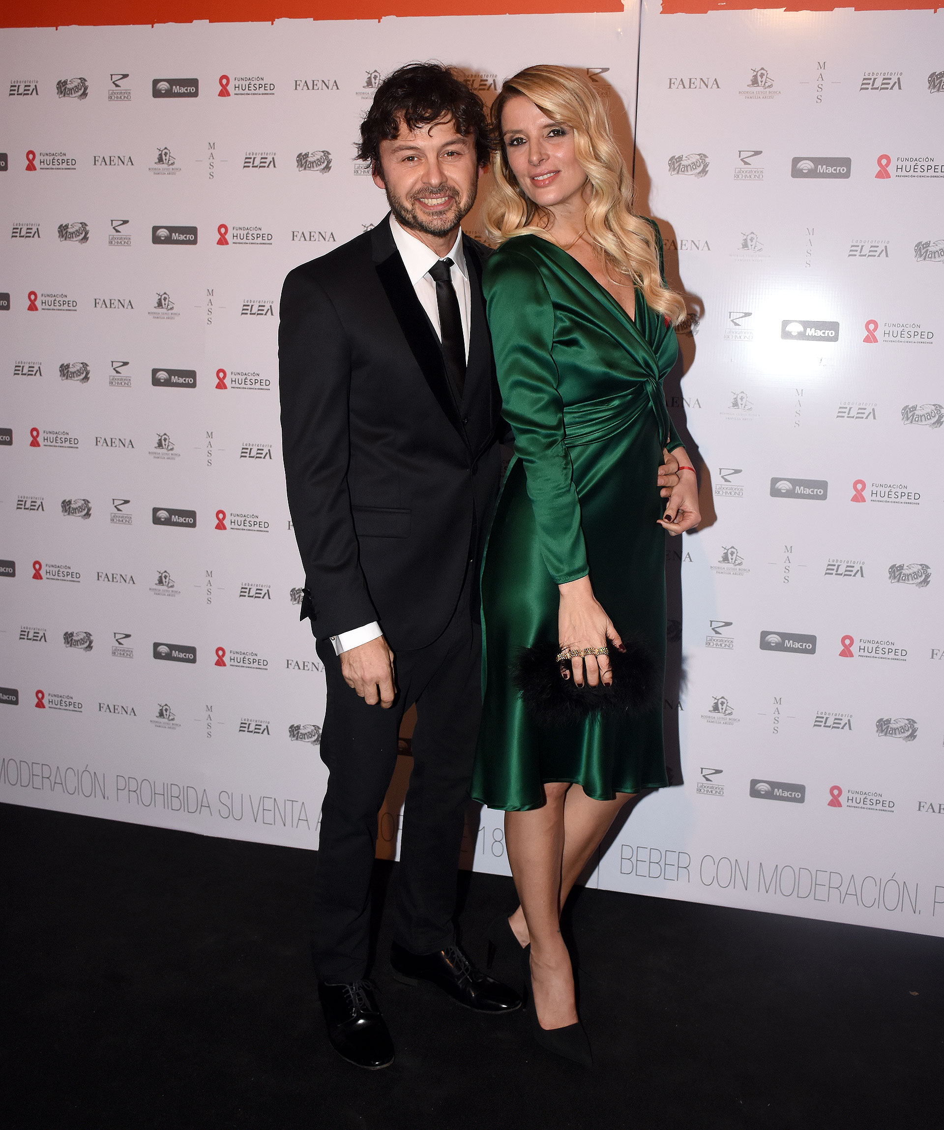 Wally Diamante y Andrea Martínez