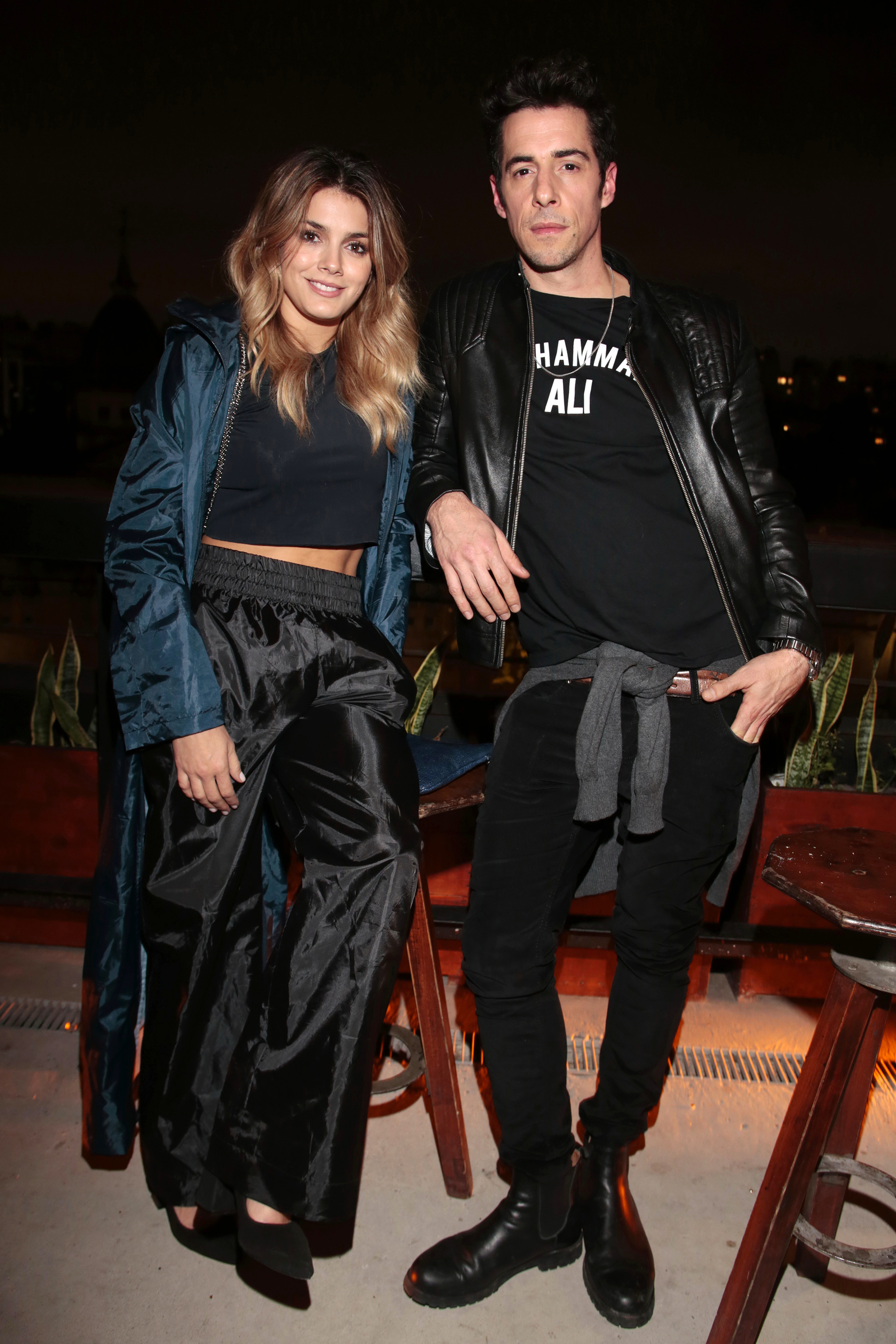 Natalie Pérez y Esteban Lamothe