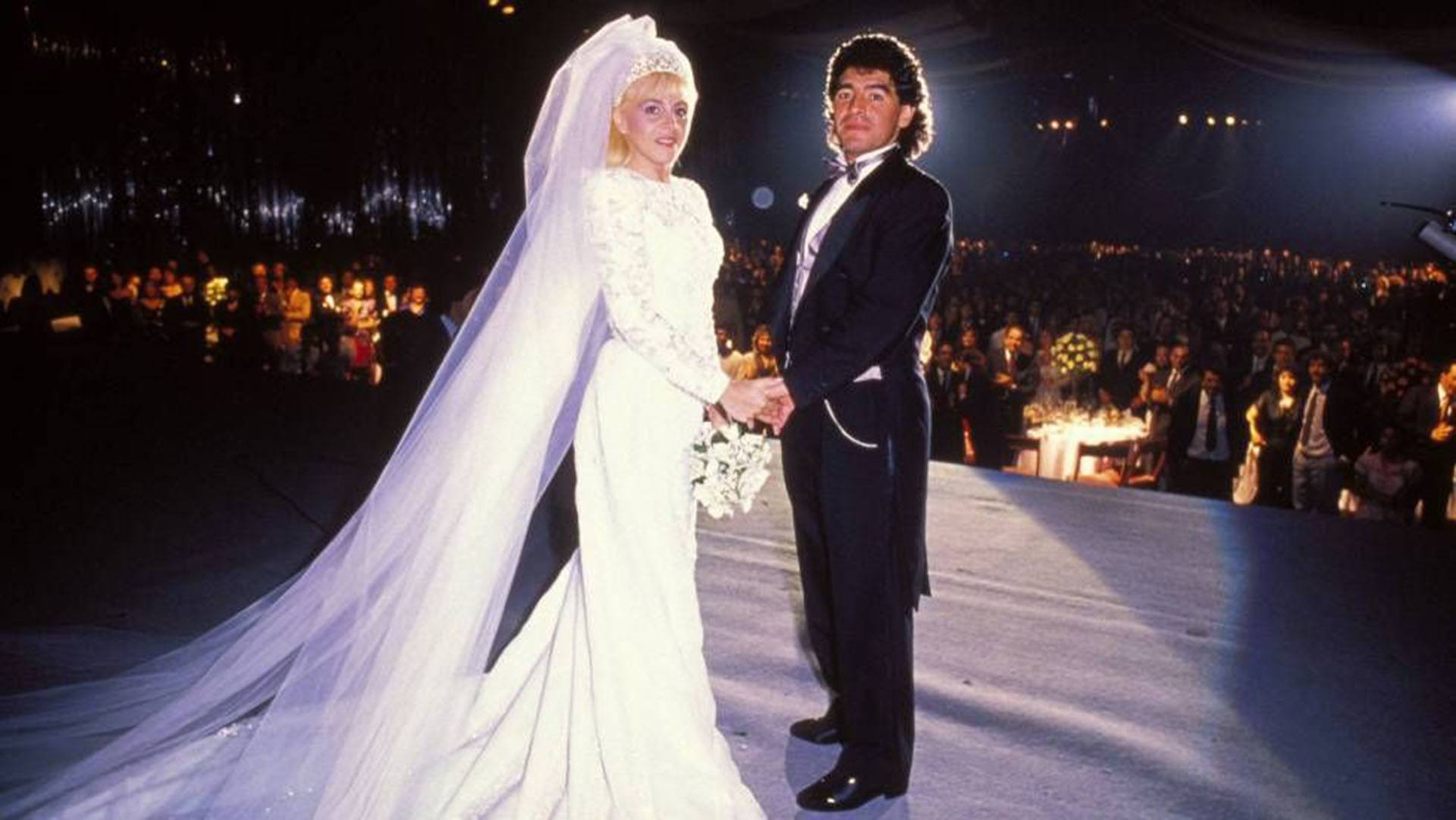 El casamiento de Diego y Claudia, en el mítico Luna Park