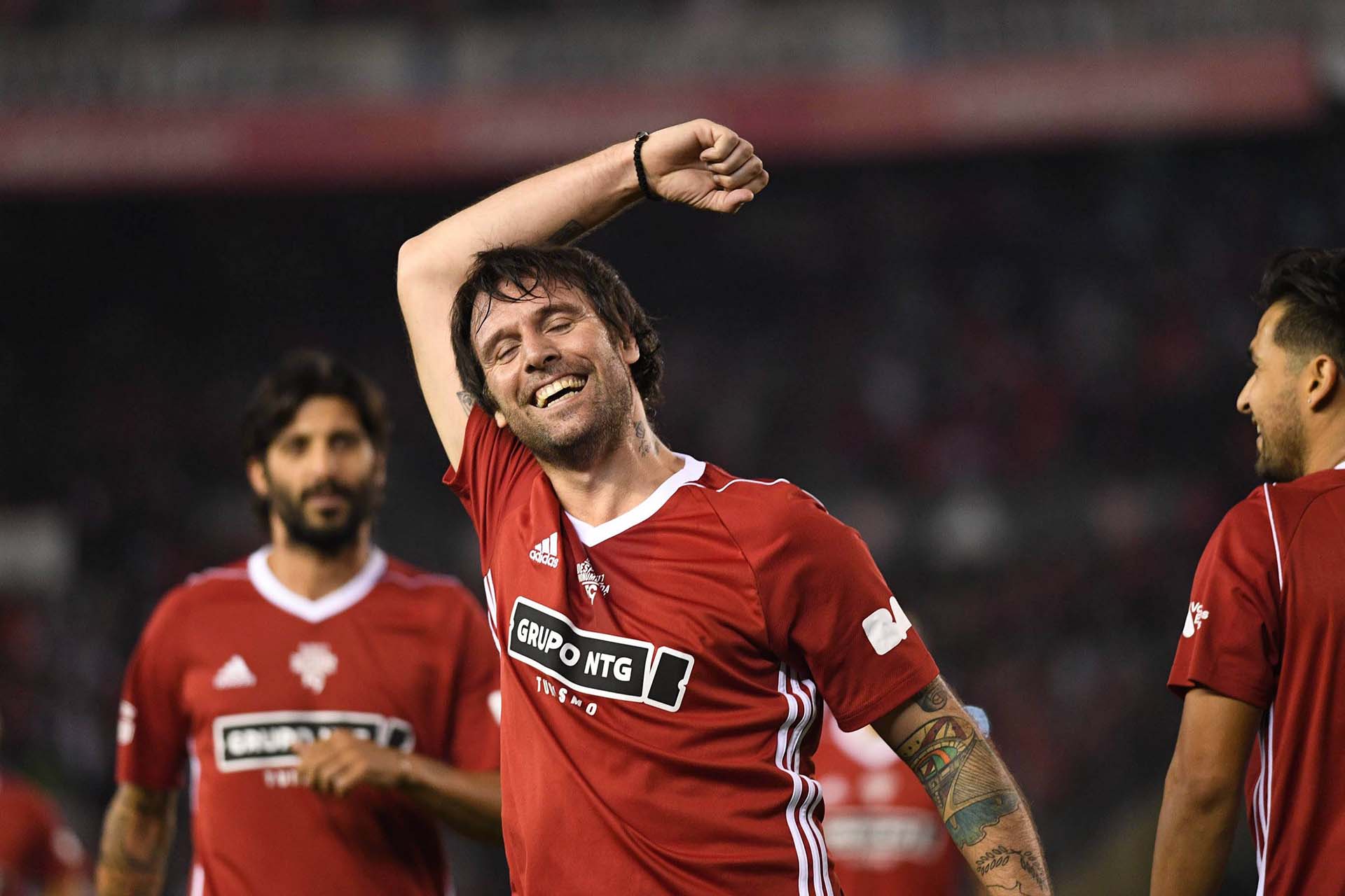 La sonrisa del “Cavegol” en su noche soñada