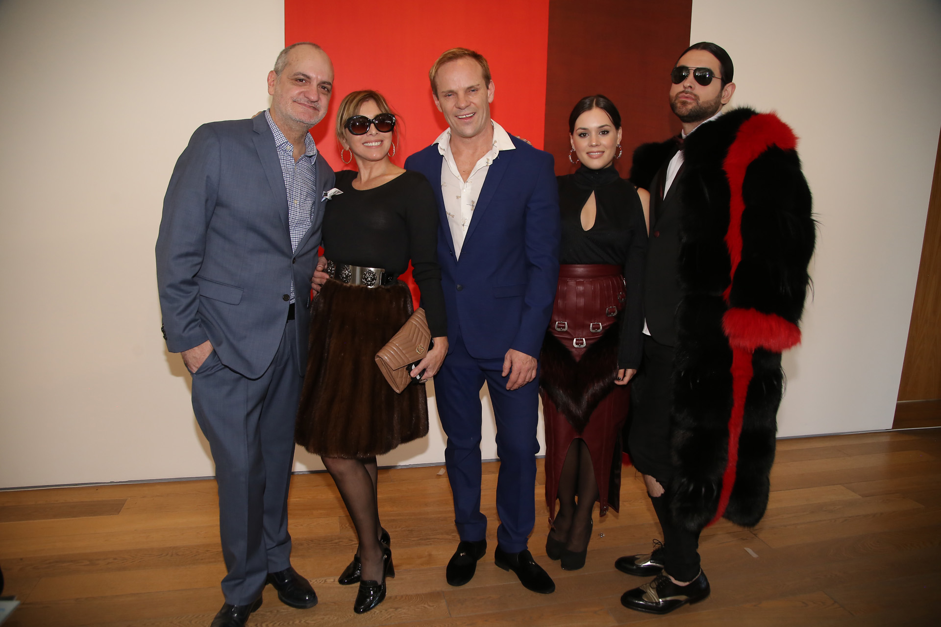 Laurencio Adot, Teresa Del Valle, Thiago Pinheiro, Valeria Baroni y Santiago Sapag