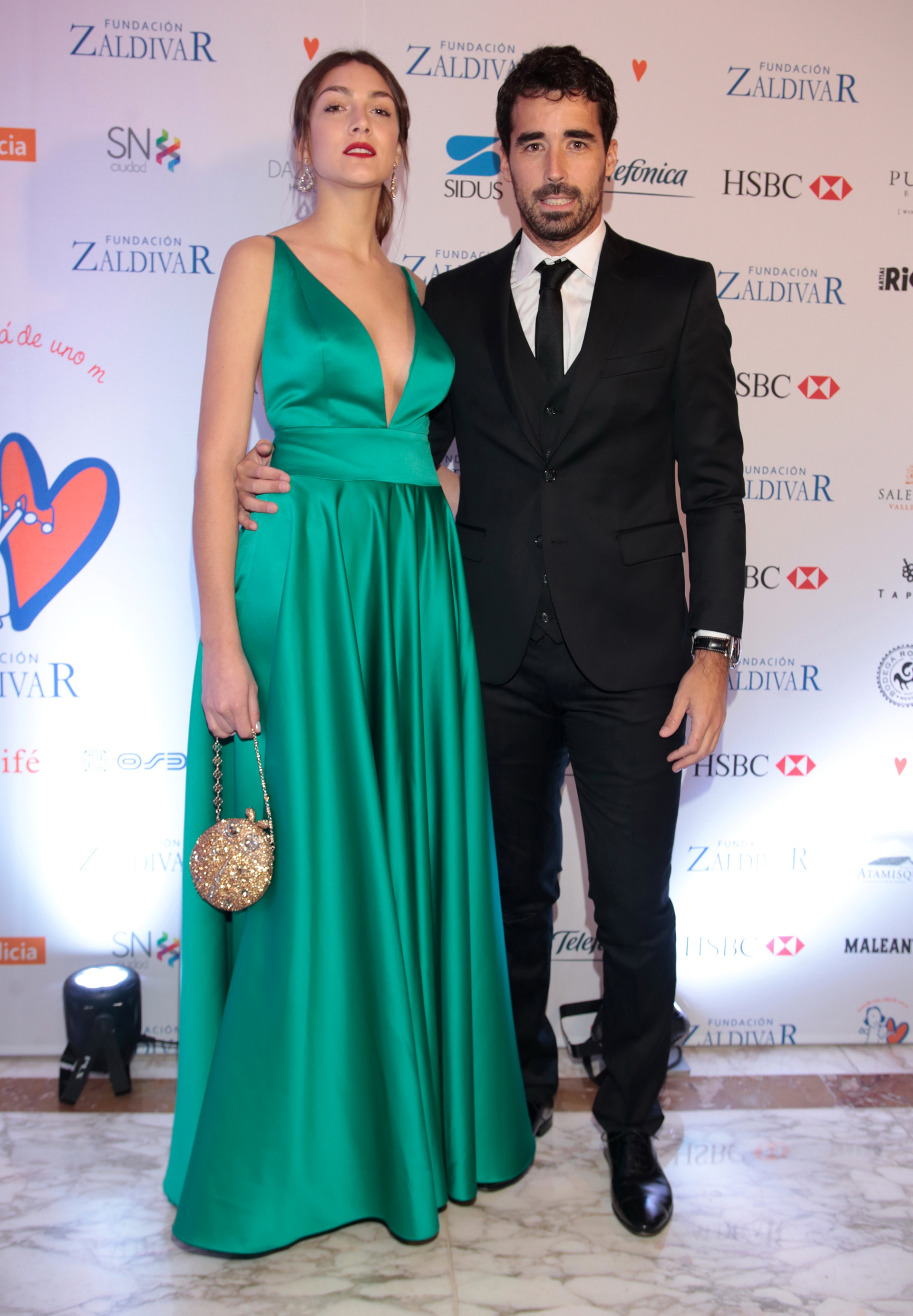 Nacho Viale y su novia Lucía Pedraza