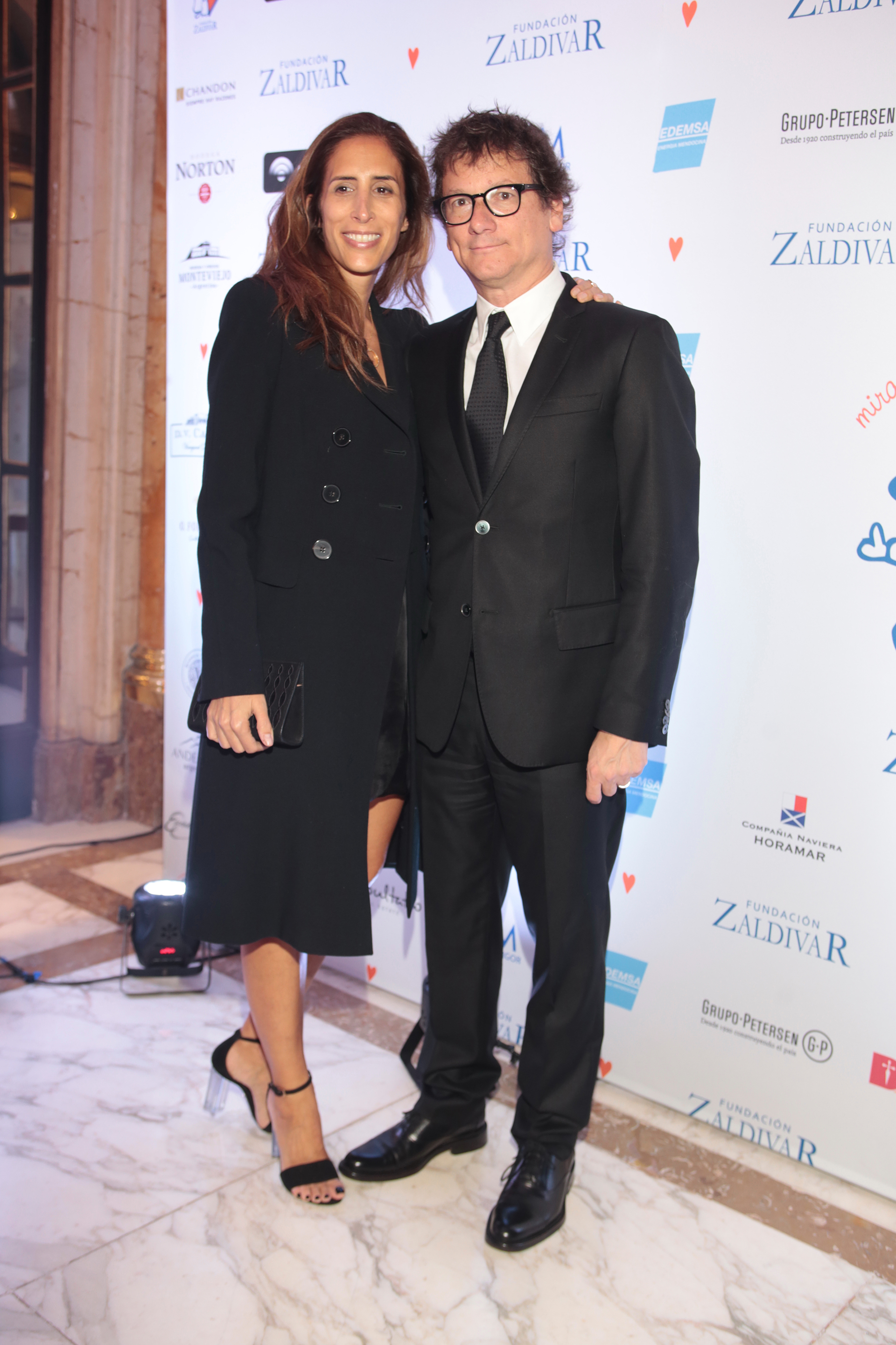 El presidente de HSBC Argentina, Gabriel Martino, y su mujer Florencia Perotti