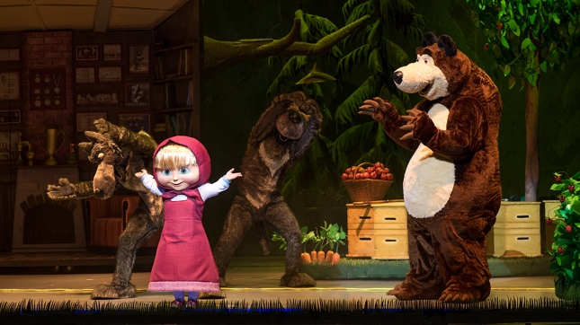 Masha y el Oso, la serie fenómeno de YouTube, se presenta en teatro