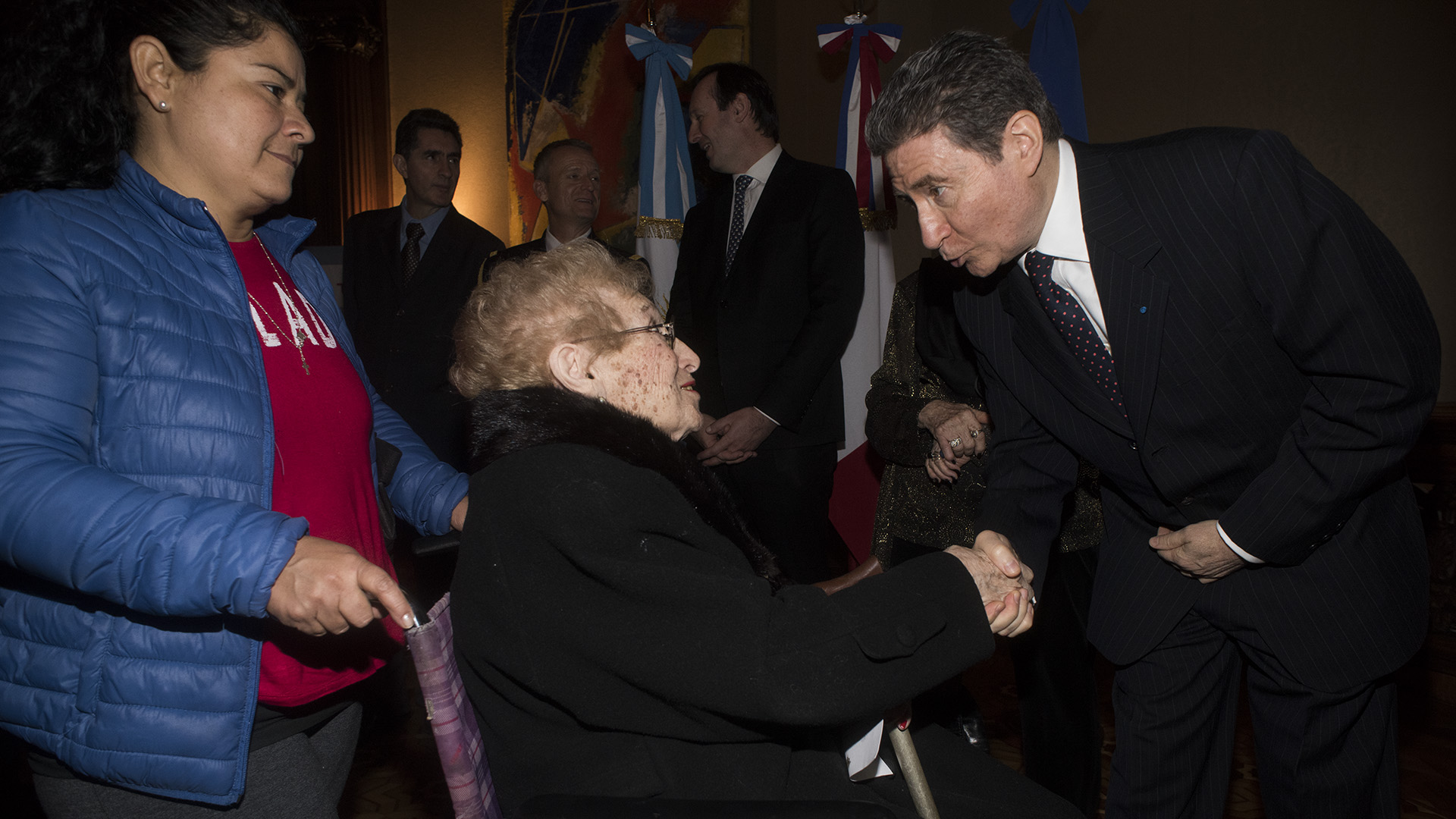 La vicepresidenta de Abuelas de Plaza de Mayo, Rosa Tarlovsky de Roisinblit