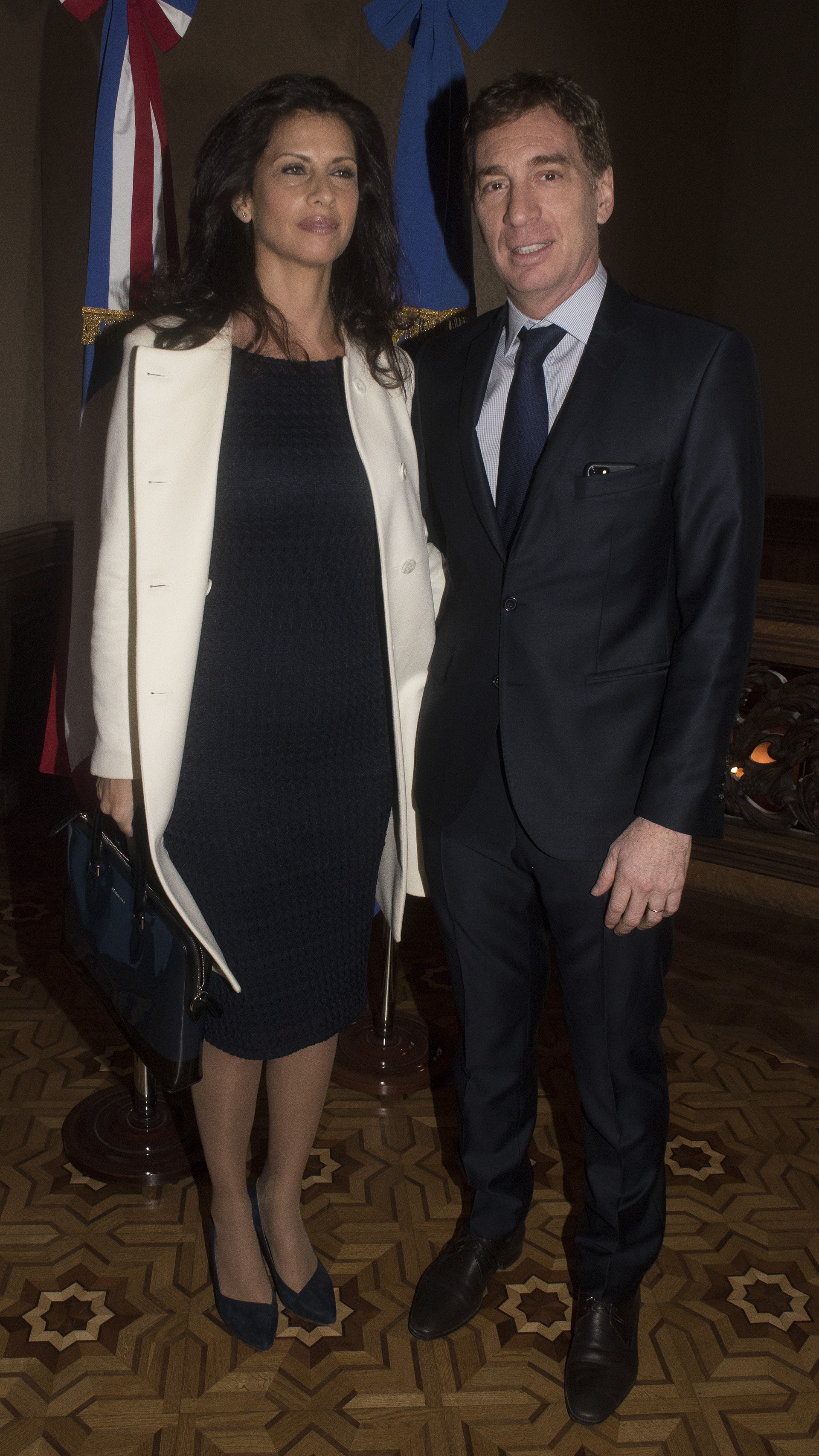 Diego Santilli, vicejefe de Gobierno porteño, y su mujer Analía Maiorana