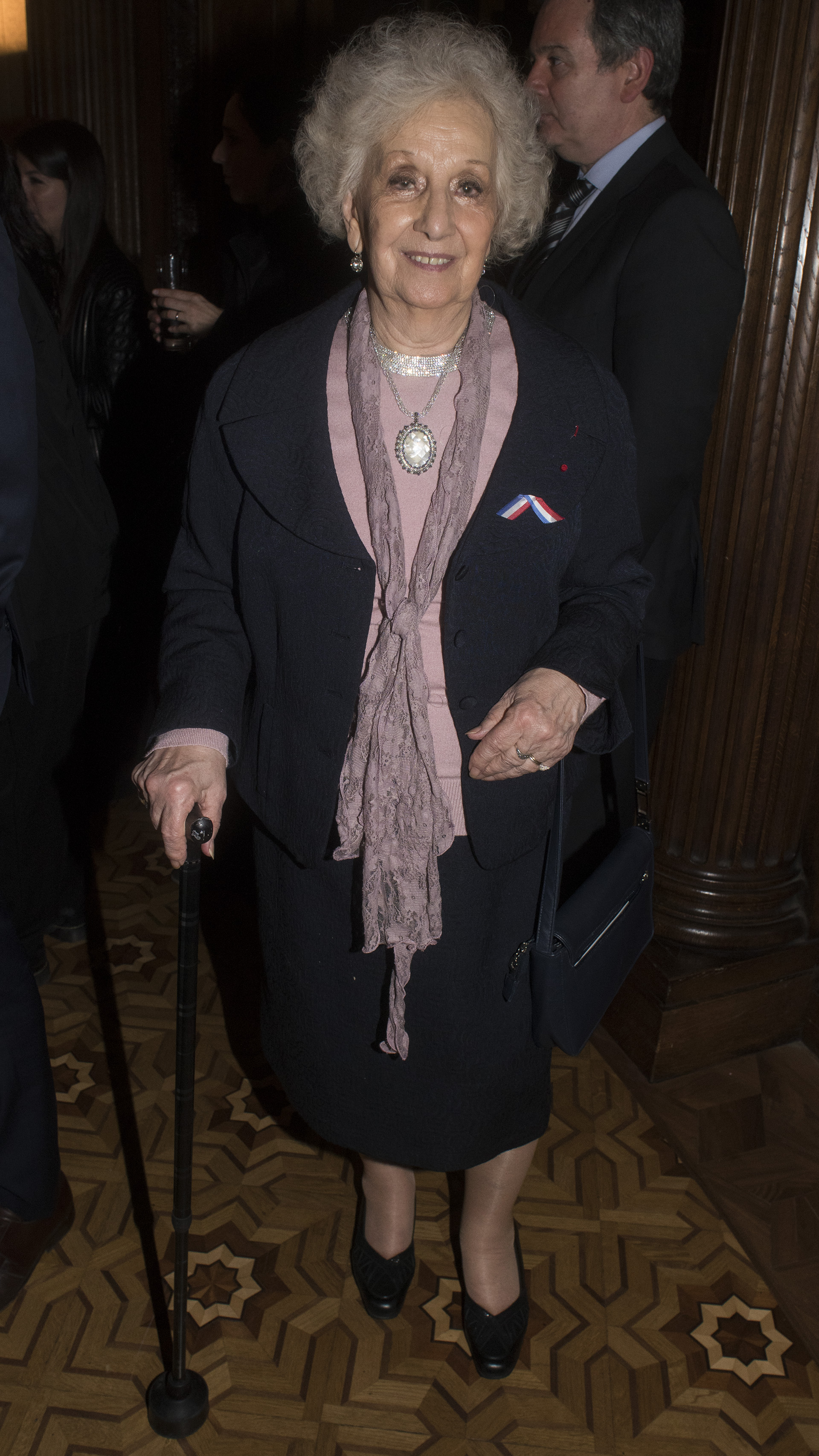 La presidenta de Abuelas de Plaza de Mayo, Estela de Carlotto