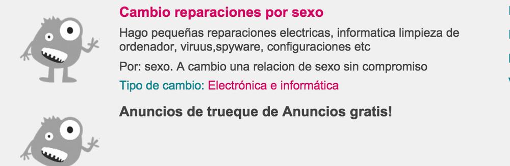 Captura de pantalla vía ofrezcoacambio.com