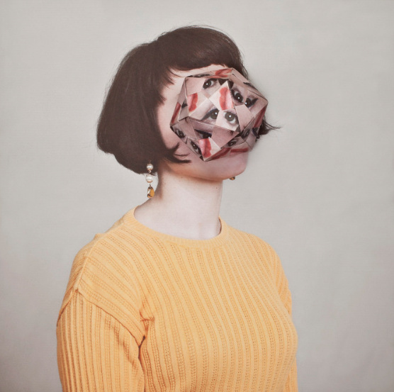 retratos origami cosmeticos