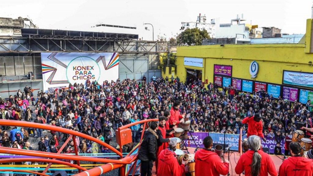 Konex para chicos, un espacio lleno de experimentación