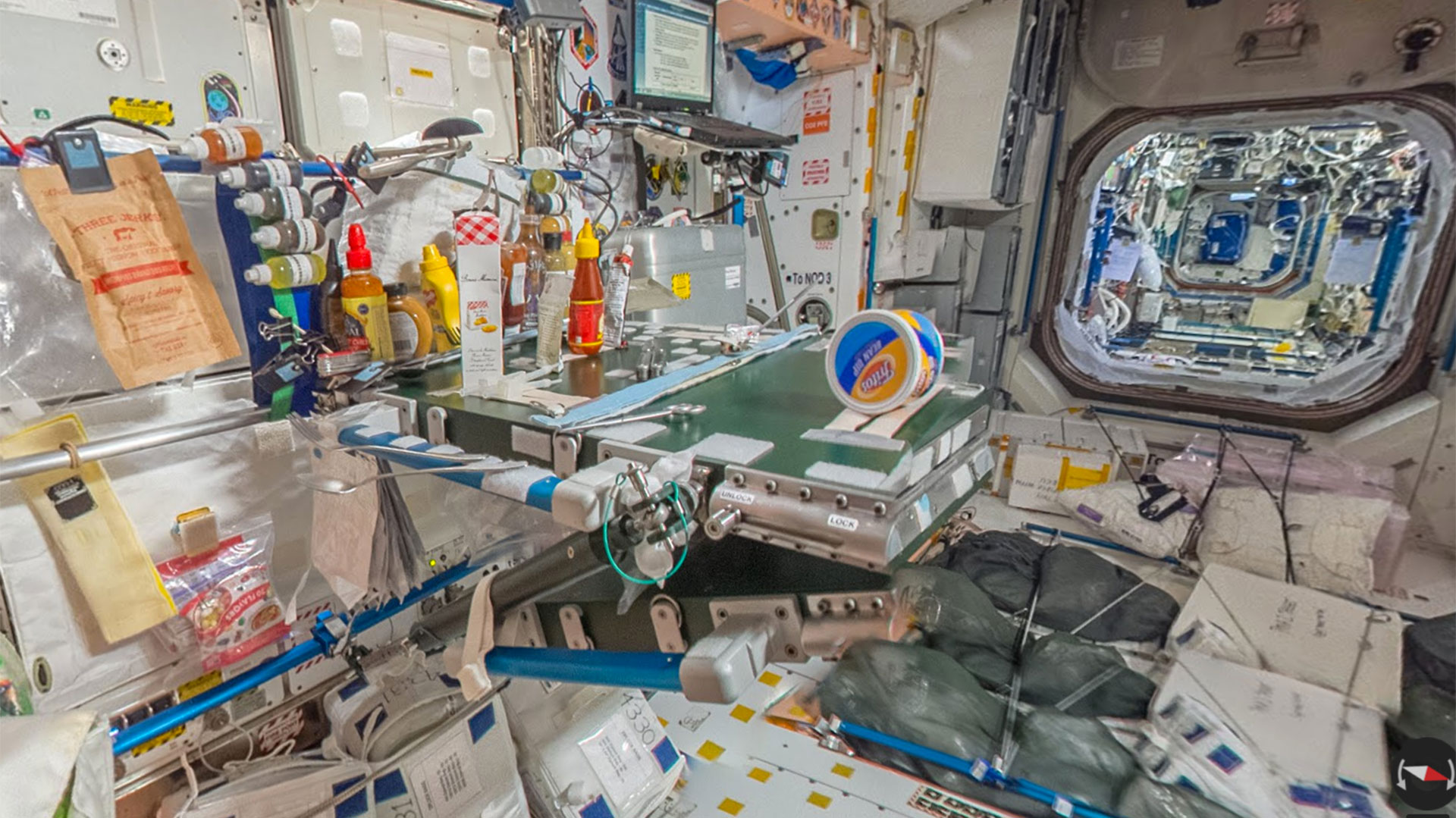 A bordo de la ISS a través de Street View