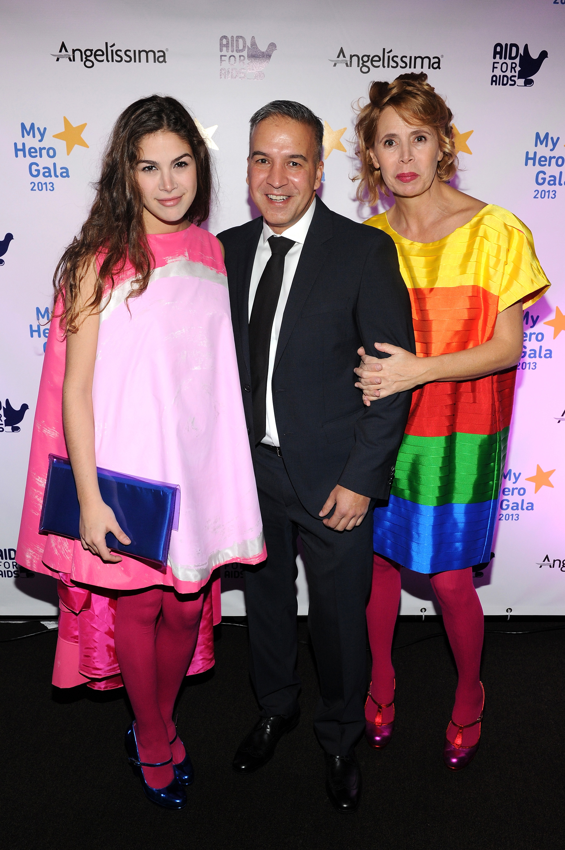 Cósima Ruíz de la Prada heredó el estilo colorido de su madre, la legendaria diseñadora Agatha Ruiz de la Prada (Getty Images)