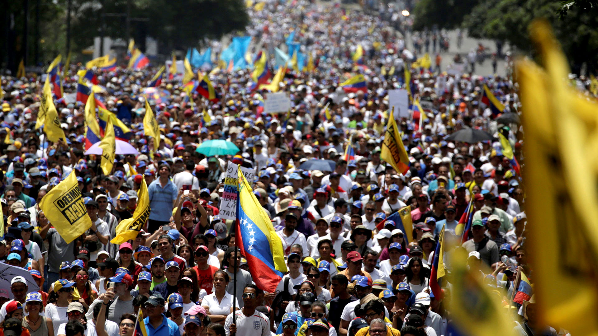 Las protestas contra Maduro son constantes