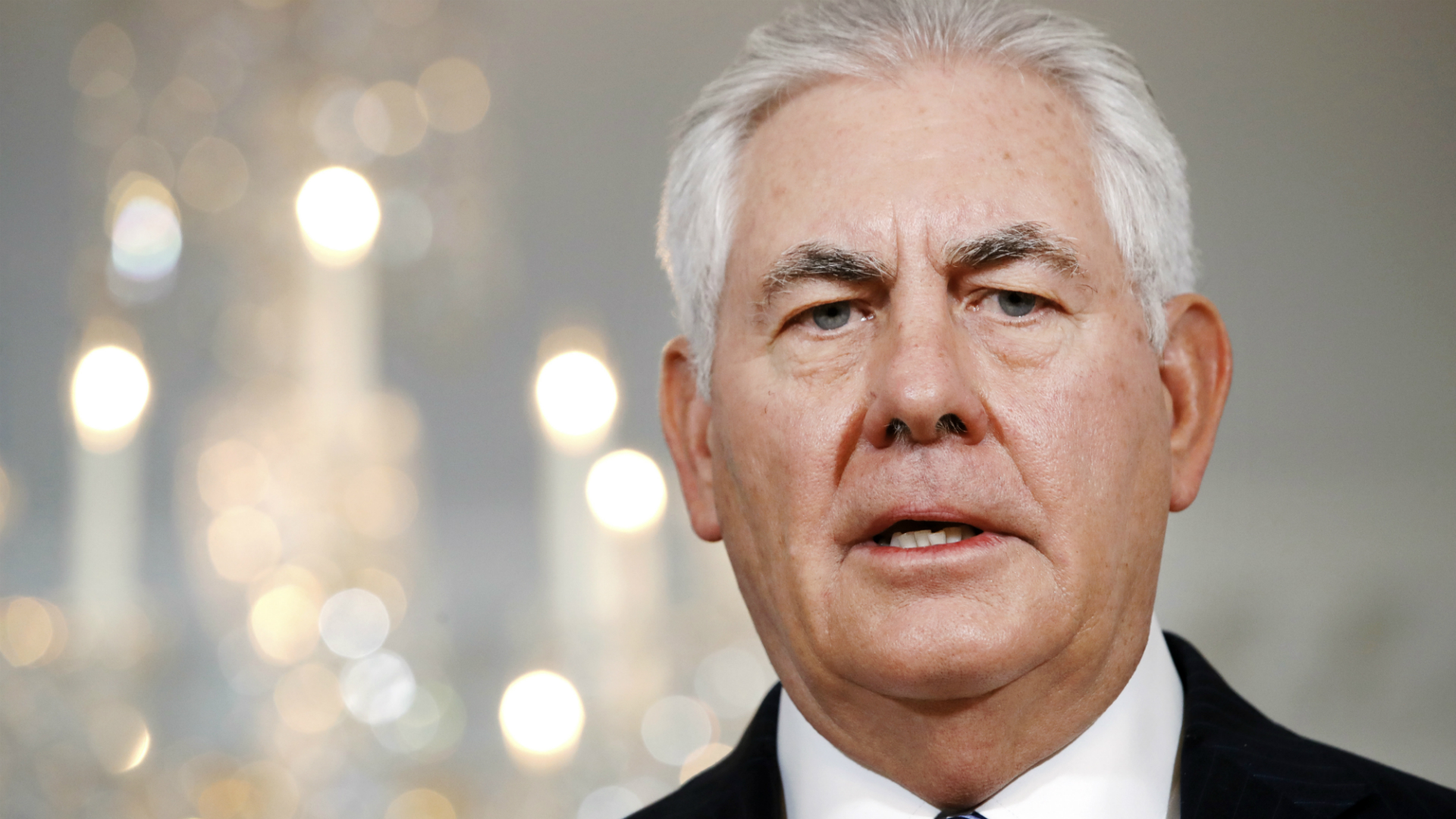 El Secretario de Estado de EEUU Rex Tillerson