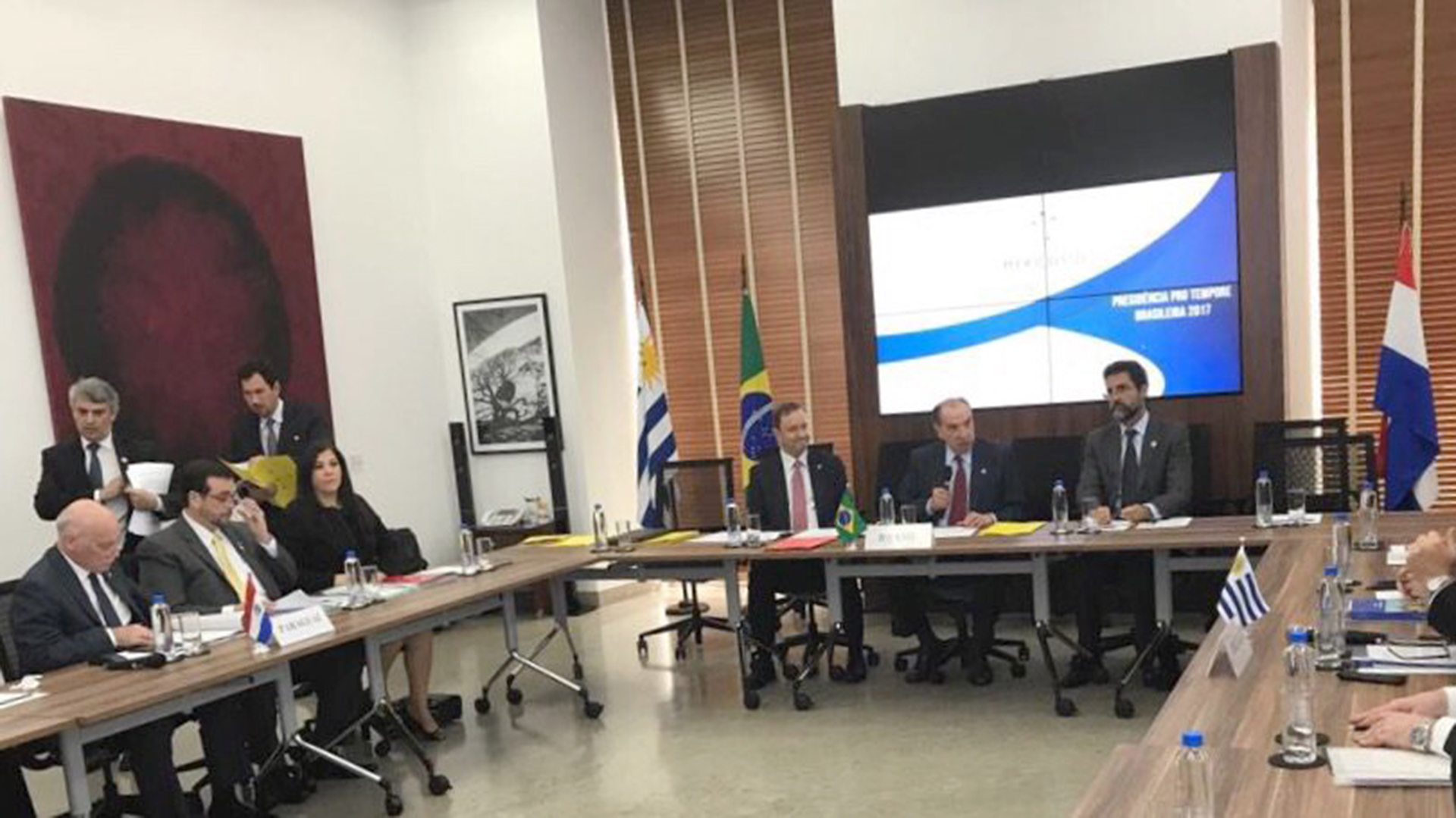 La reunión de los cancilleres del Mercosur (Foto: Aloysio Nunes)