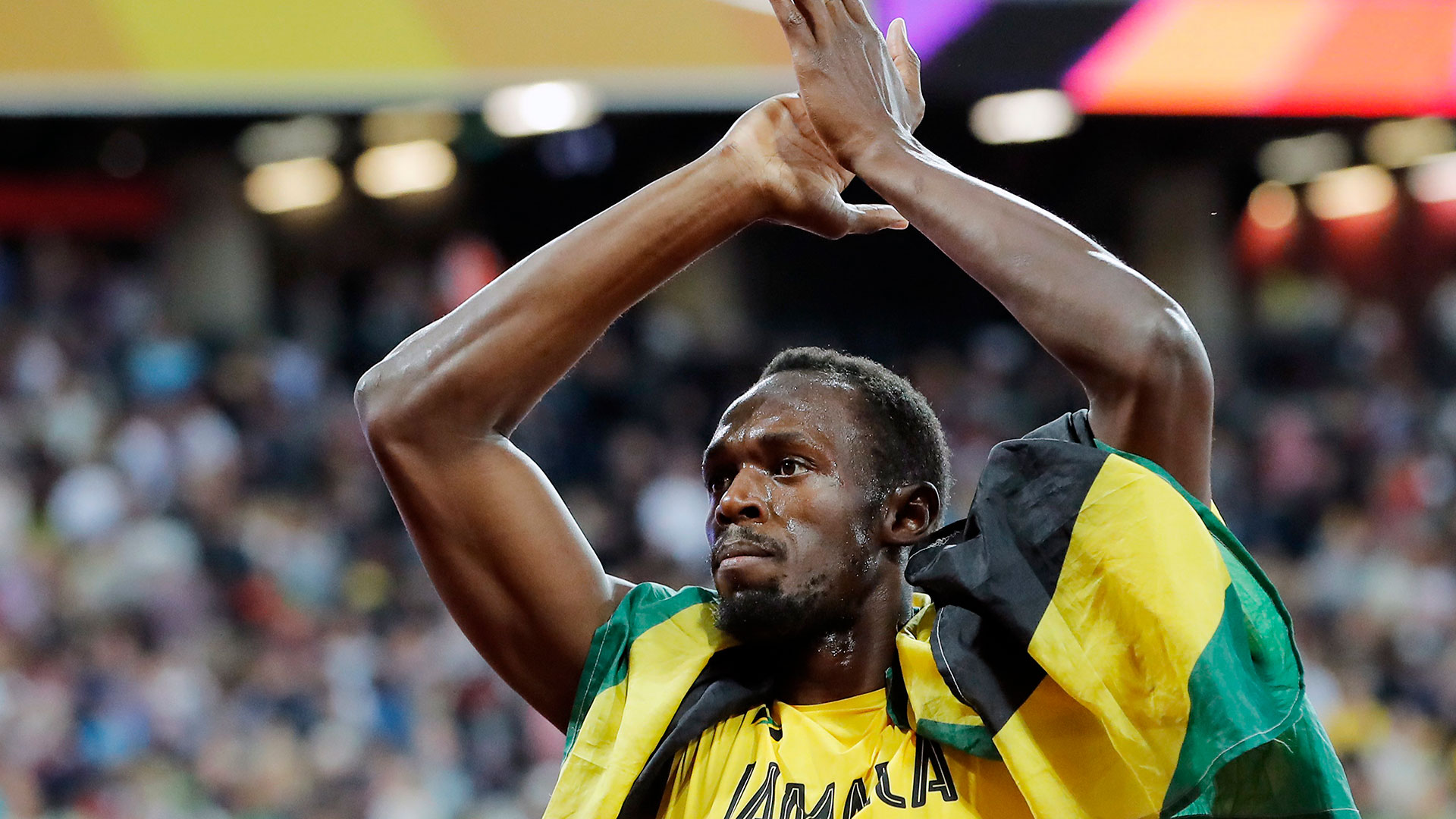 “Mis respetos a Gatlin”, dijo tras la carrera