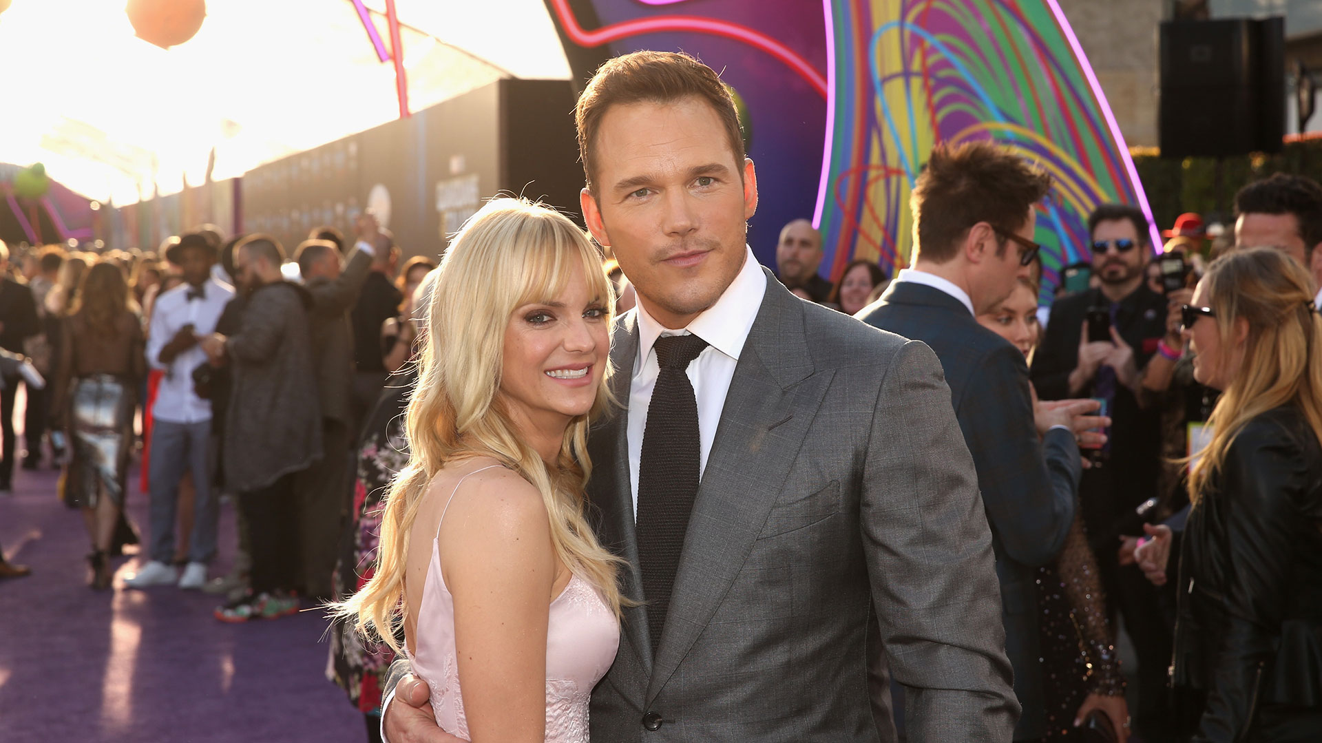 Anna Faris y Chris Pratt se separaron en el 2017 tras 8 años de matrimonio (Getty)