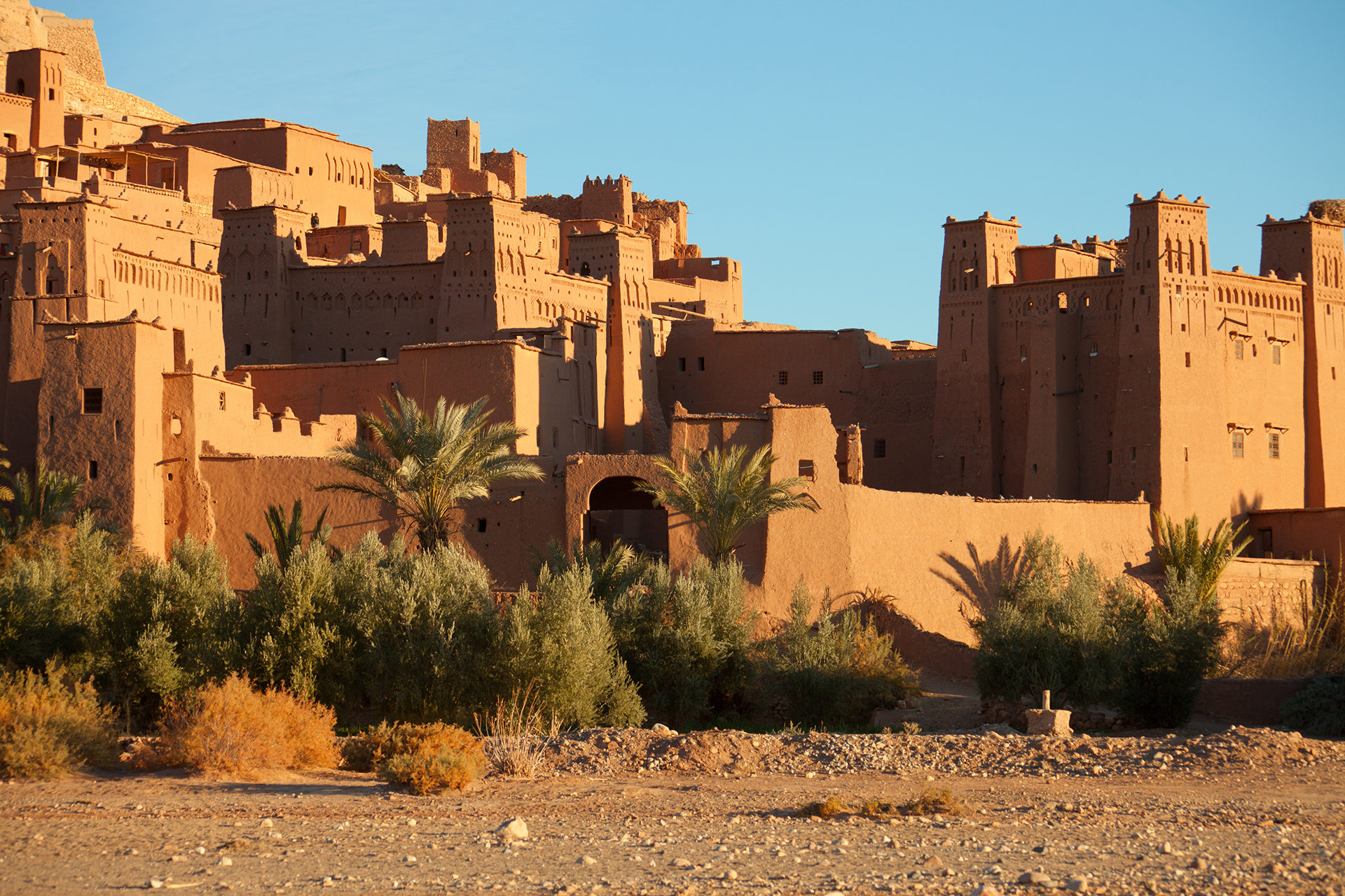 Aït-Ben-Haddou, en Marruecos, acogió a varias ciudades a lo largo del camino de Daenerys a través de la Bahía de los Esclavos