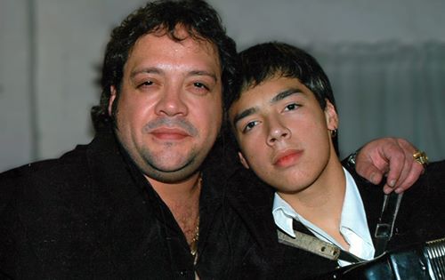 Leo Mattioli y su hijo Nicolás