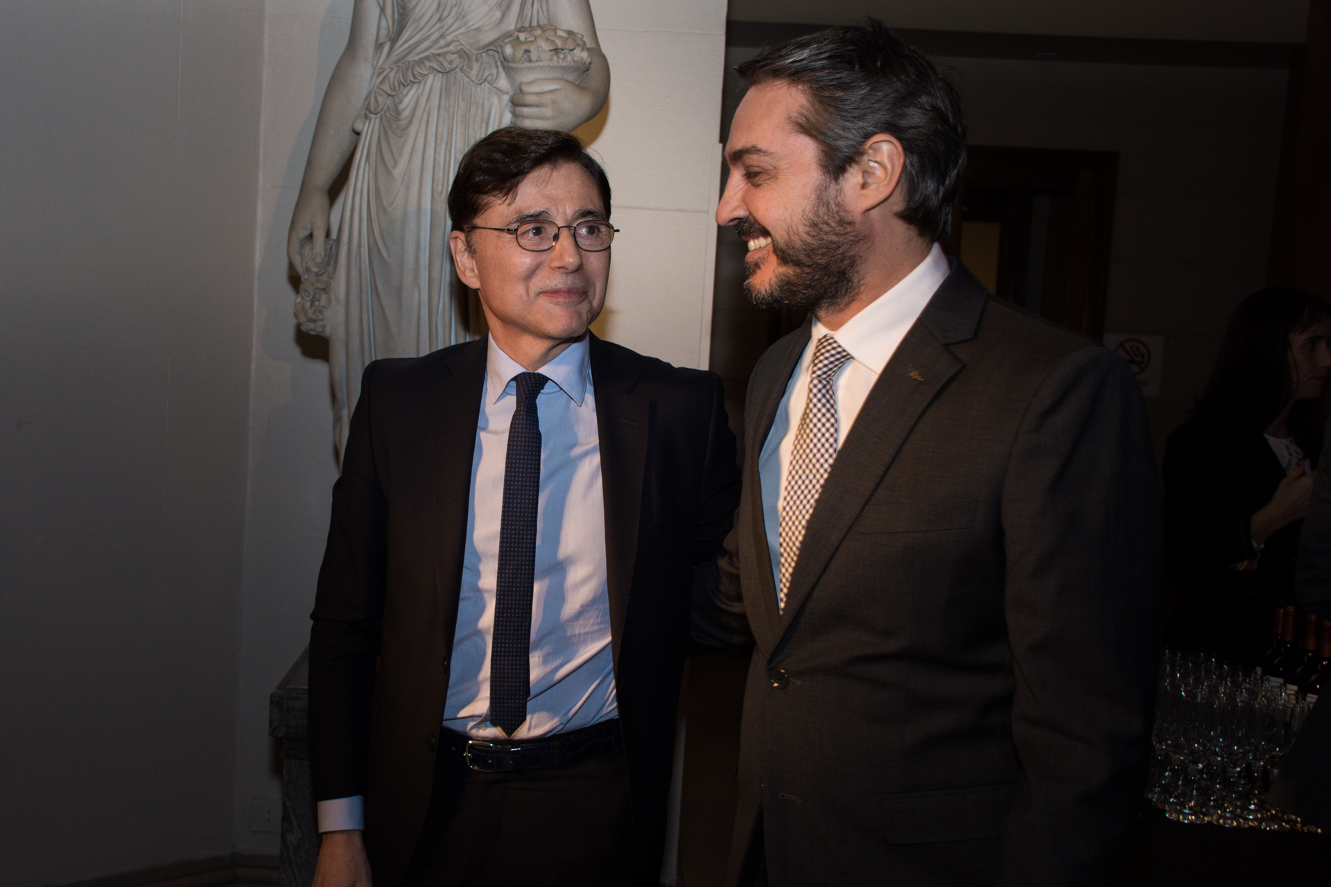 Jorge Fontevecchia y Gastón Pérez Izquierdo
