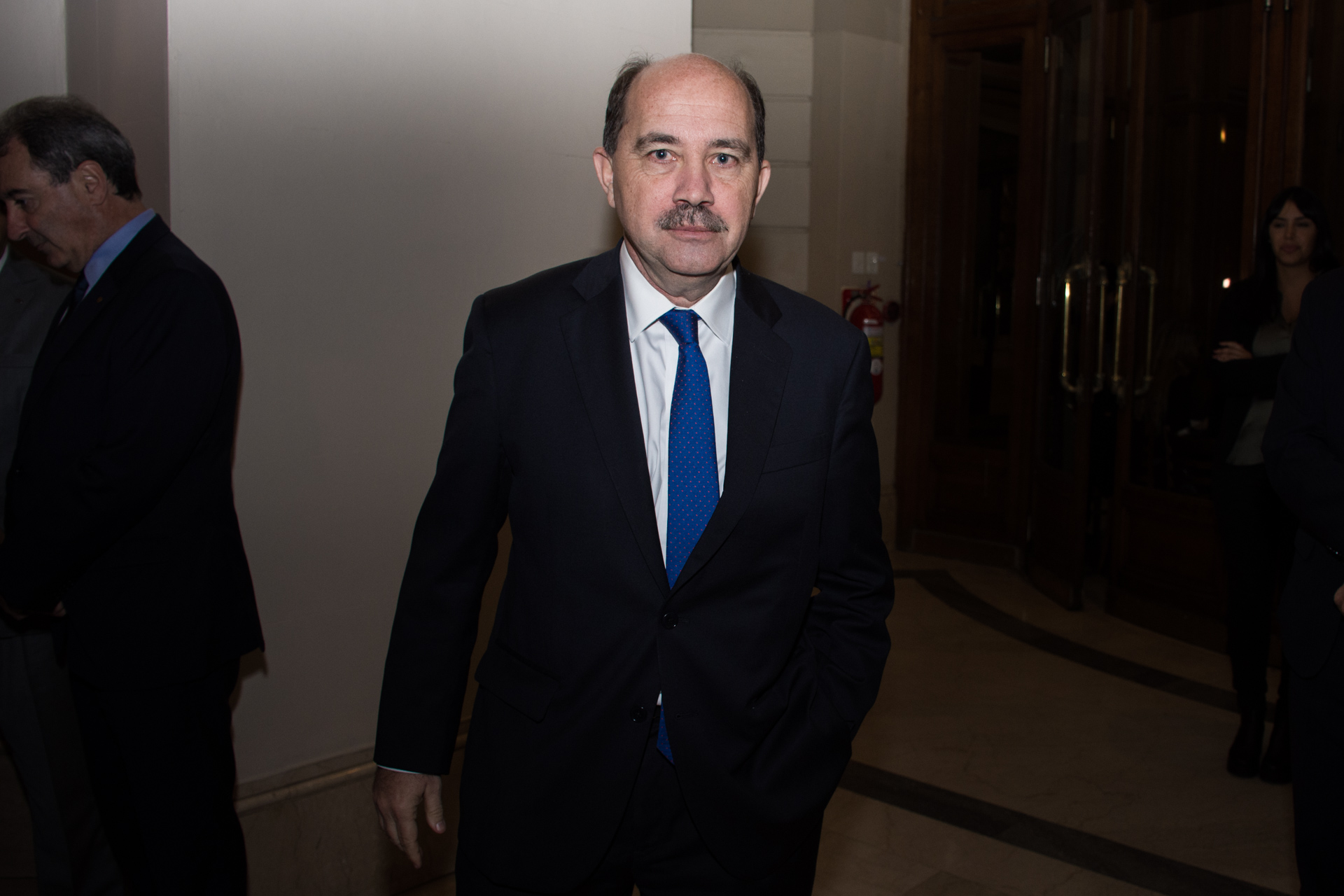El presidente del Banco Ciudad, Javier Ortiz Batalla