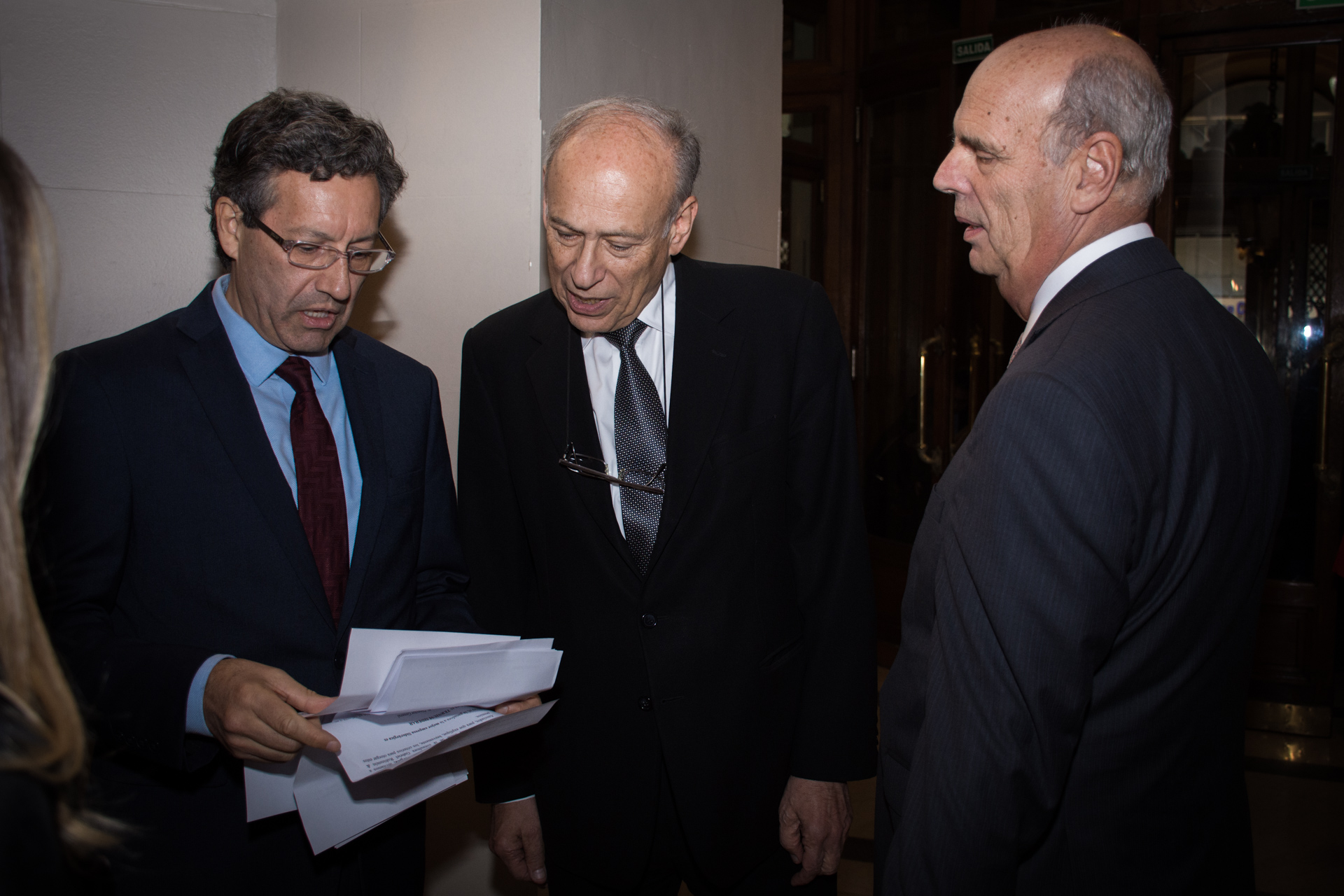 Ceferino Reato, Luis Ovsejevich y Héctor Orlando