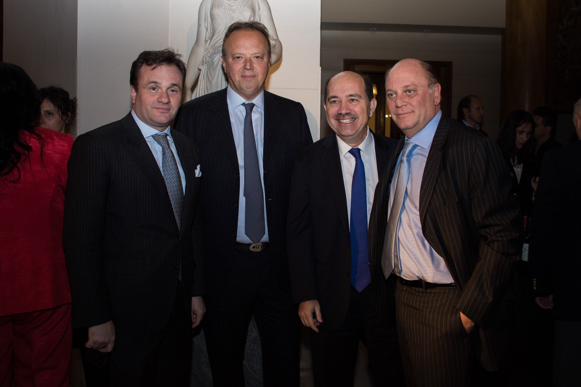 Juan Pablo Maglier, Juan Ignacio Nápoli, Javier Ortiz Batalla y Martín Cabrales