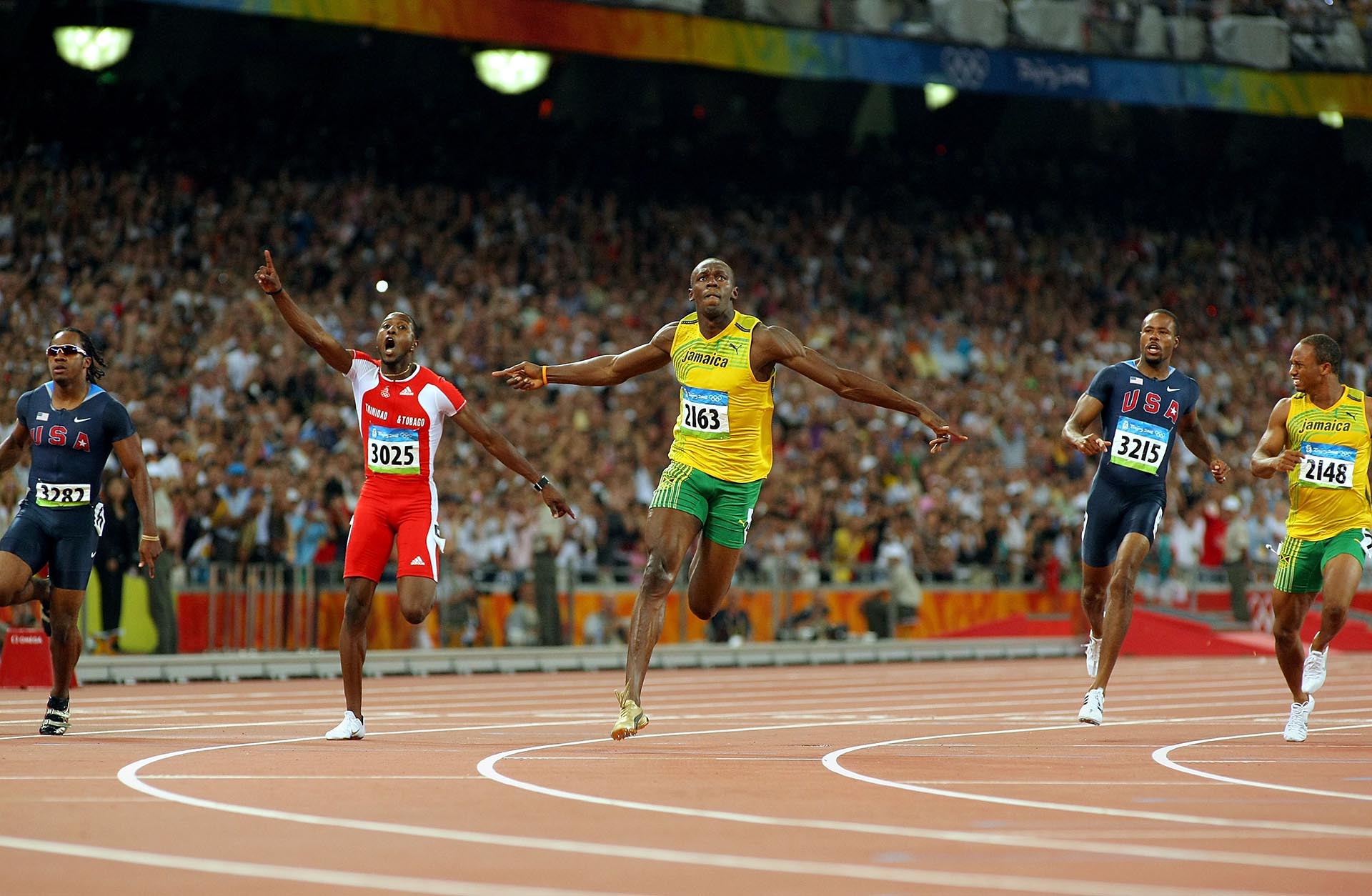 Usain Bolt saltó a la fama en los Juegos Olímpicos de Beijing 2008 (Getty Images)