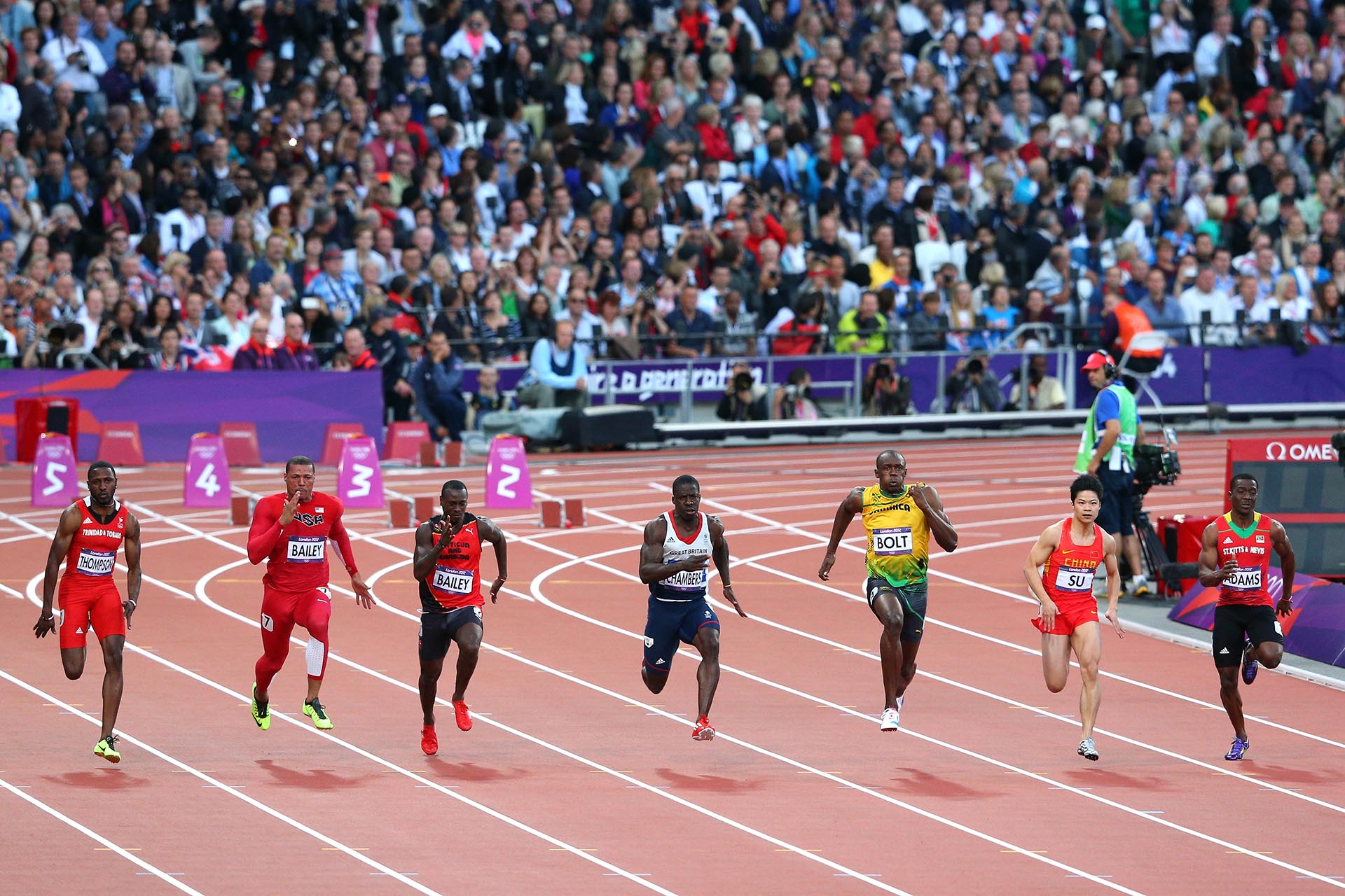El legado de Usain Bolt se agigantaría en los Juegos Olímpicos de Londres 2012 (Getty Images)