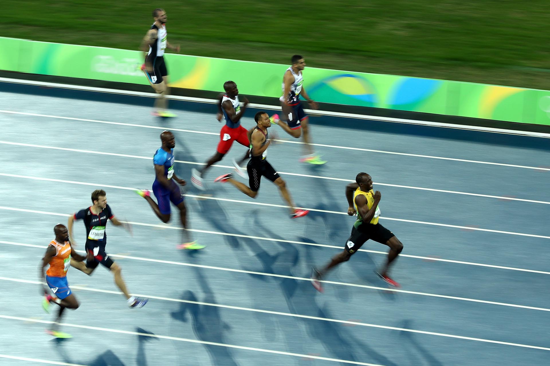 Los últimos Juegos Olímpicos de Usain Bolt fueron en Rio de Janeiro en 2016, donde volvió a ganar las medallas doradas en los 100 y 200 metros (Getty Images)