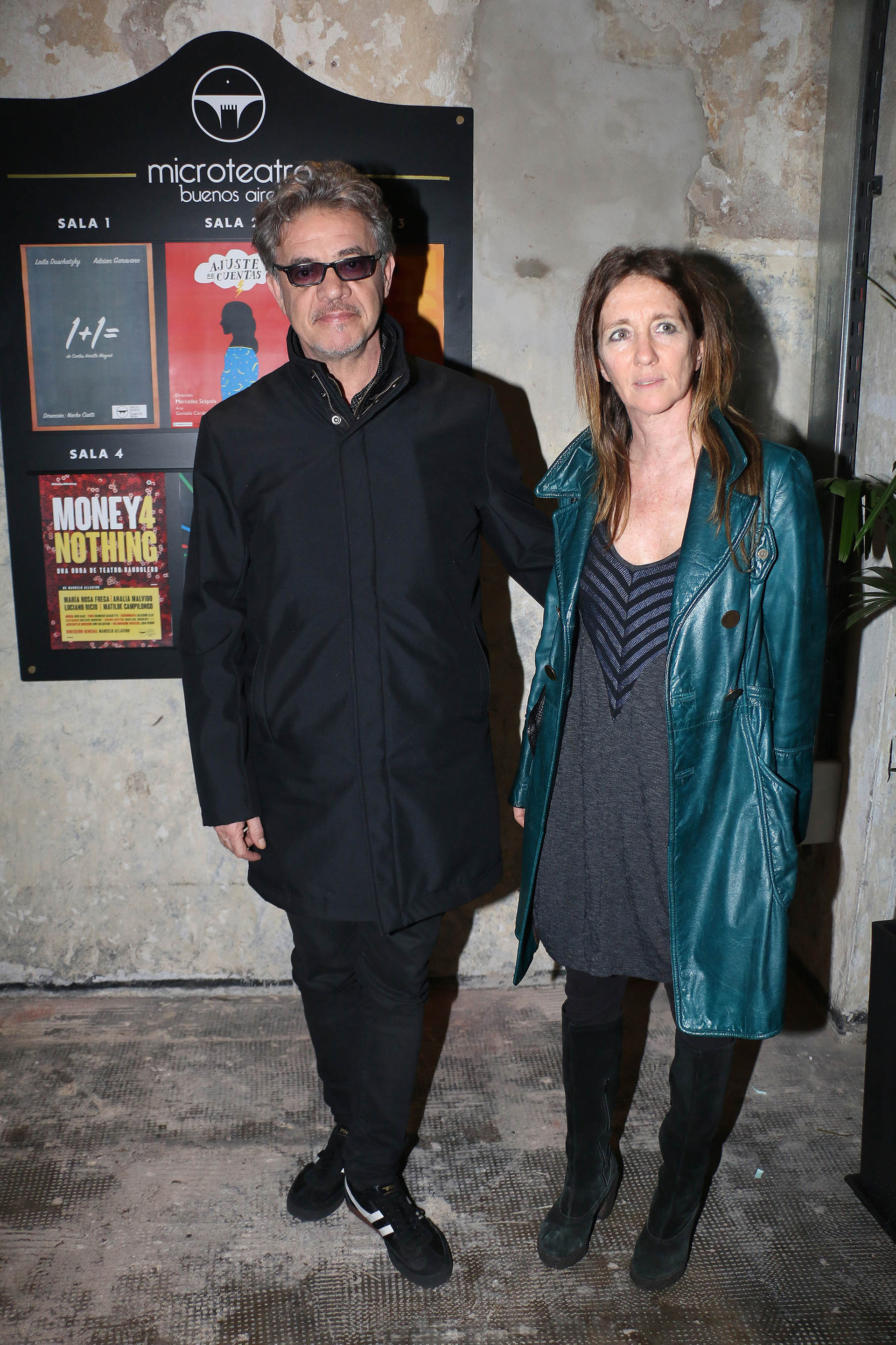 Jean Pierre Noher y Paula Luque