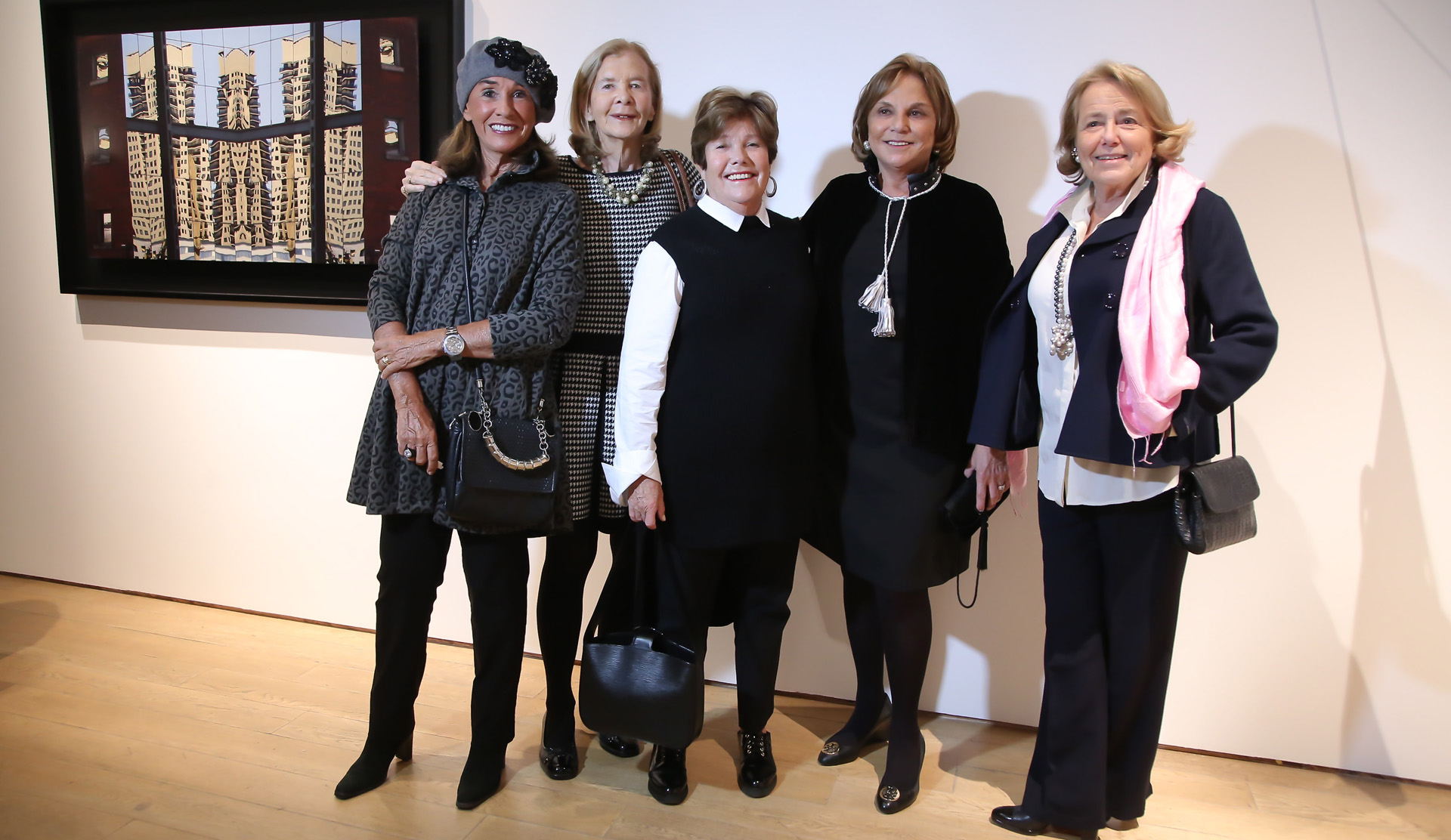 Patricia Adot de Lafuente, Eugenia Cordero, Estela Querio, Eugenia Rossi y Flavia de La Tour