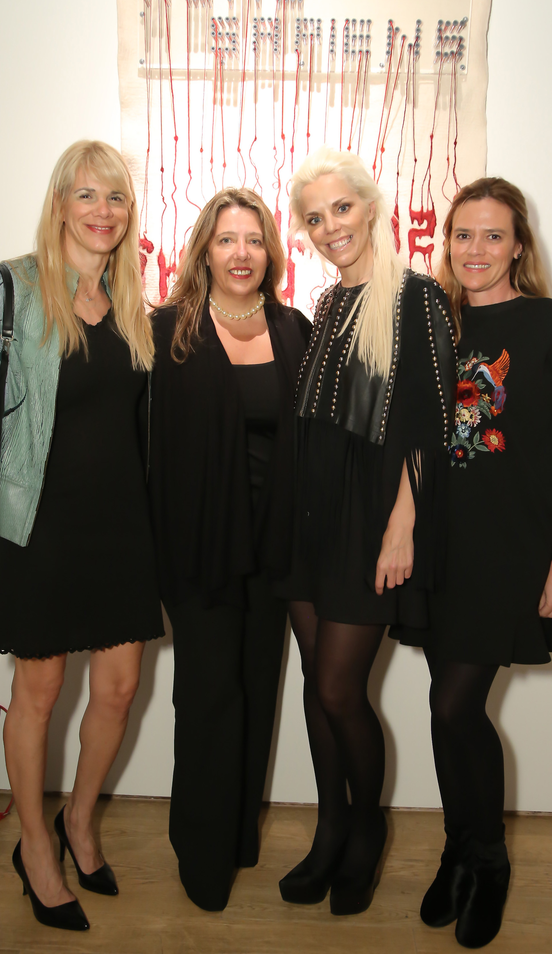 Camila Masvidal, María Claudia Pedrayes, Agustina Rossi y Franca Zunino. En esta oportunidad, la Fundación Rossi convocó a 15 artistas con un objetivo: la generación de obras de arte sinérgicas, usando “partes” para alcanzar un “todo”