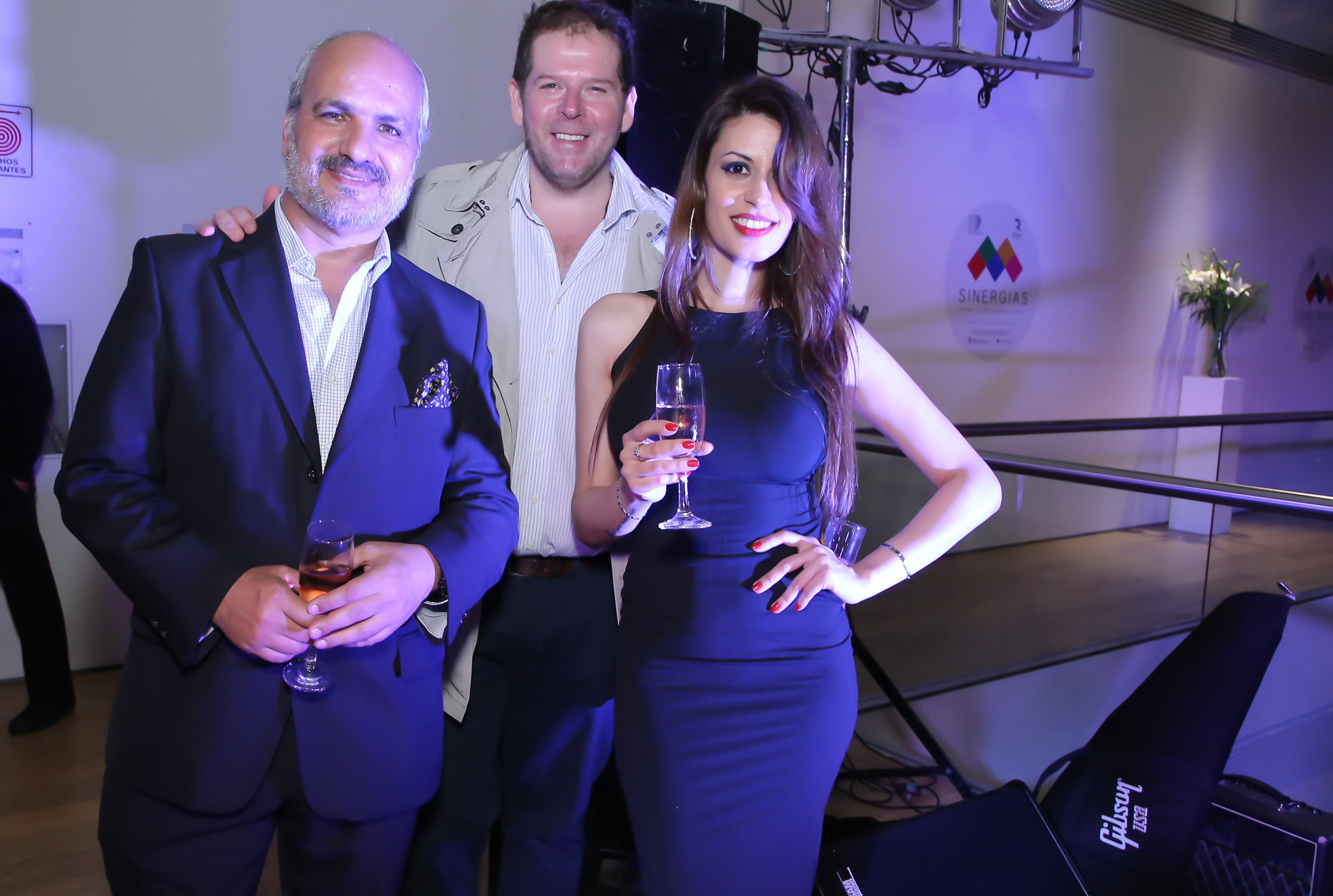 Marcelo Revilla Cornejo, Fernando Schapire y la cantante Ela Martínez