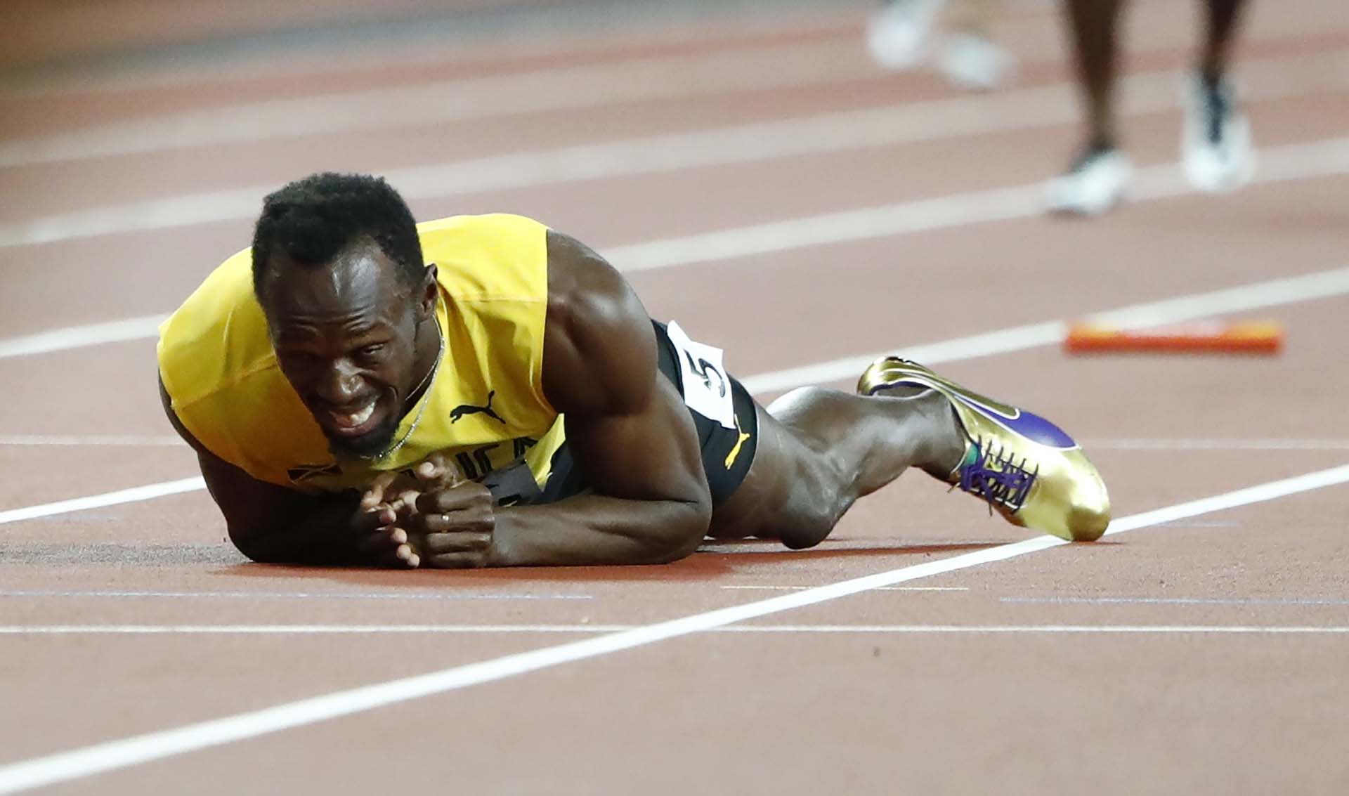 El dolor del atleta jamaiquino, que conquistó 19 medallas de oro en su carrera