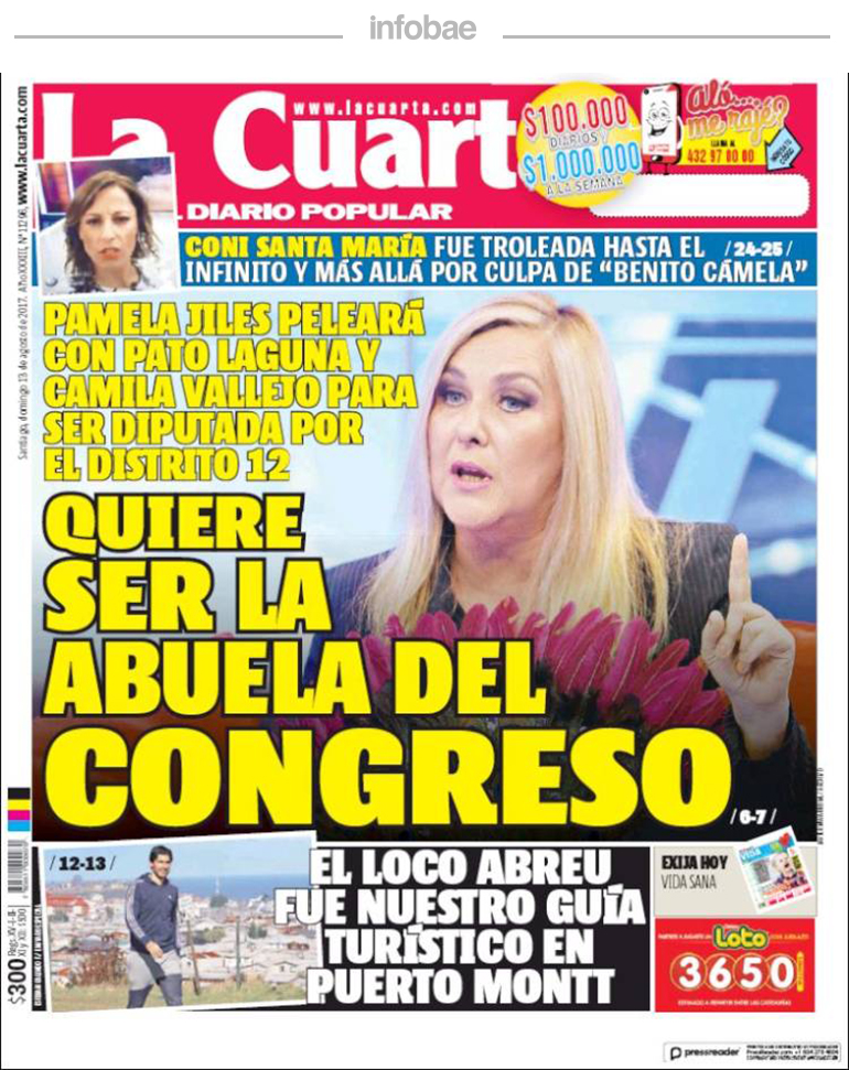 La Cuarta, Chile, domingo 13 de agosto de 2017 | Junín al Minuto La Cuarta, Chile, domingo 13 de agosto de 2017 | Junín al Minuto