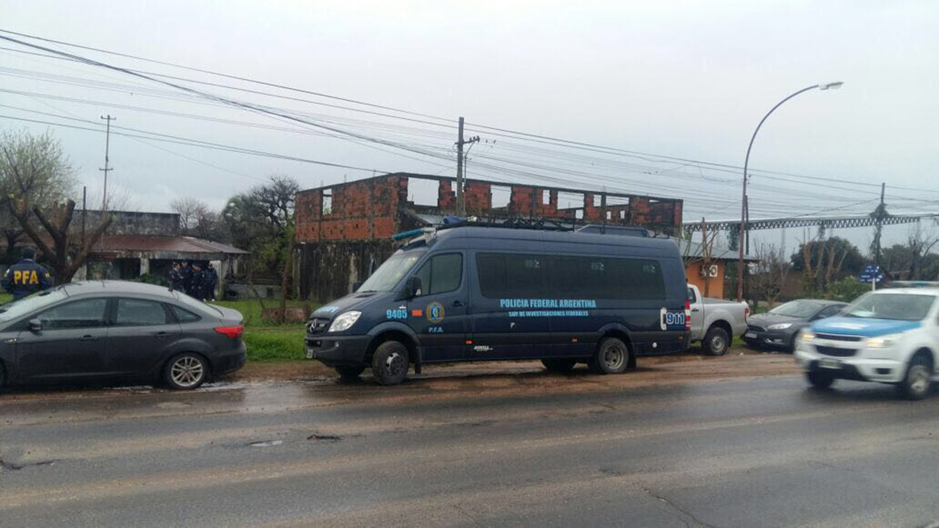 Operativo de la PFA en Entre Ríos.