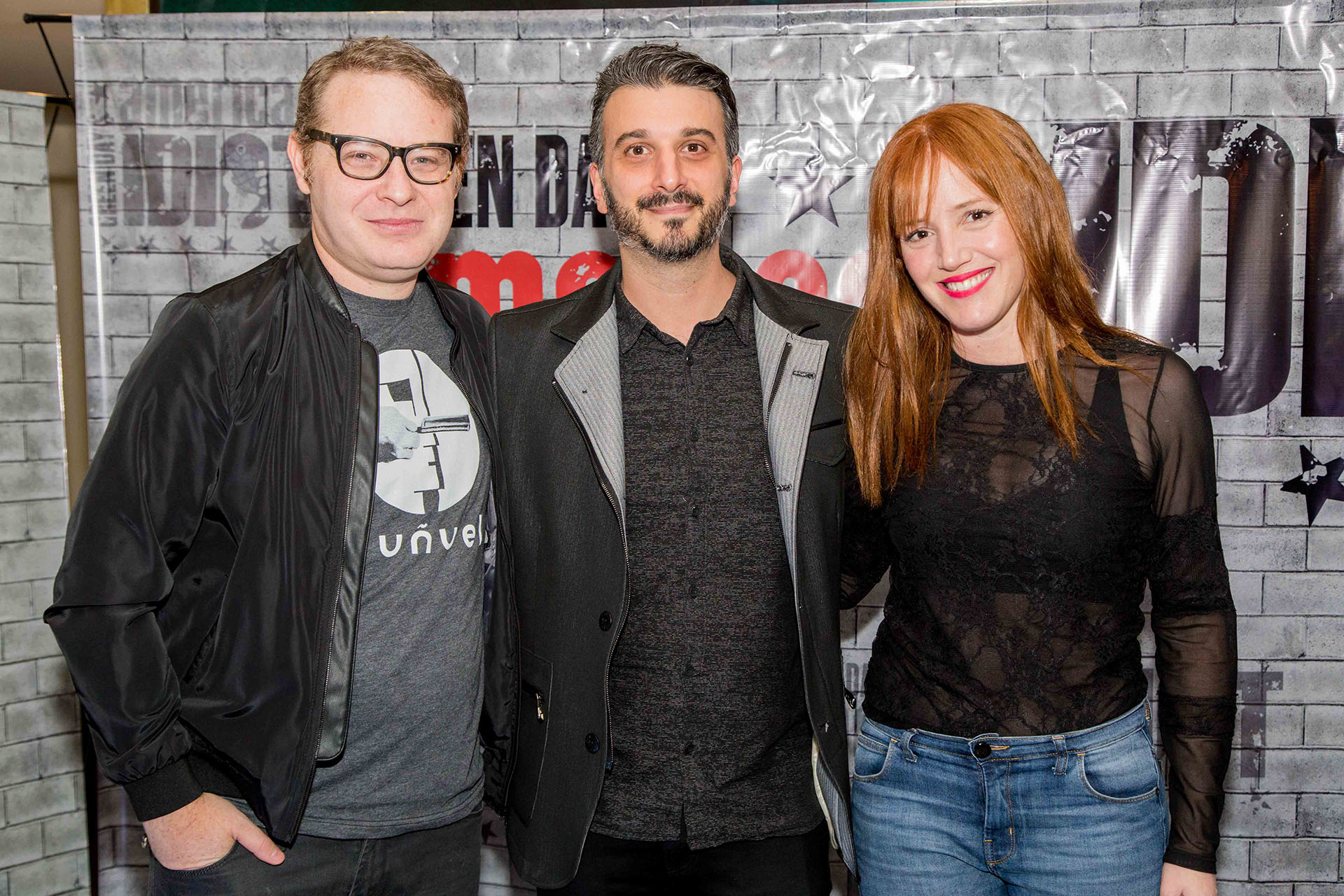 Axel Kutchevasky, Gabriel Nesci y Carolina Ibarra
