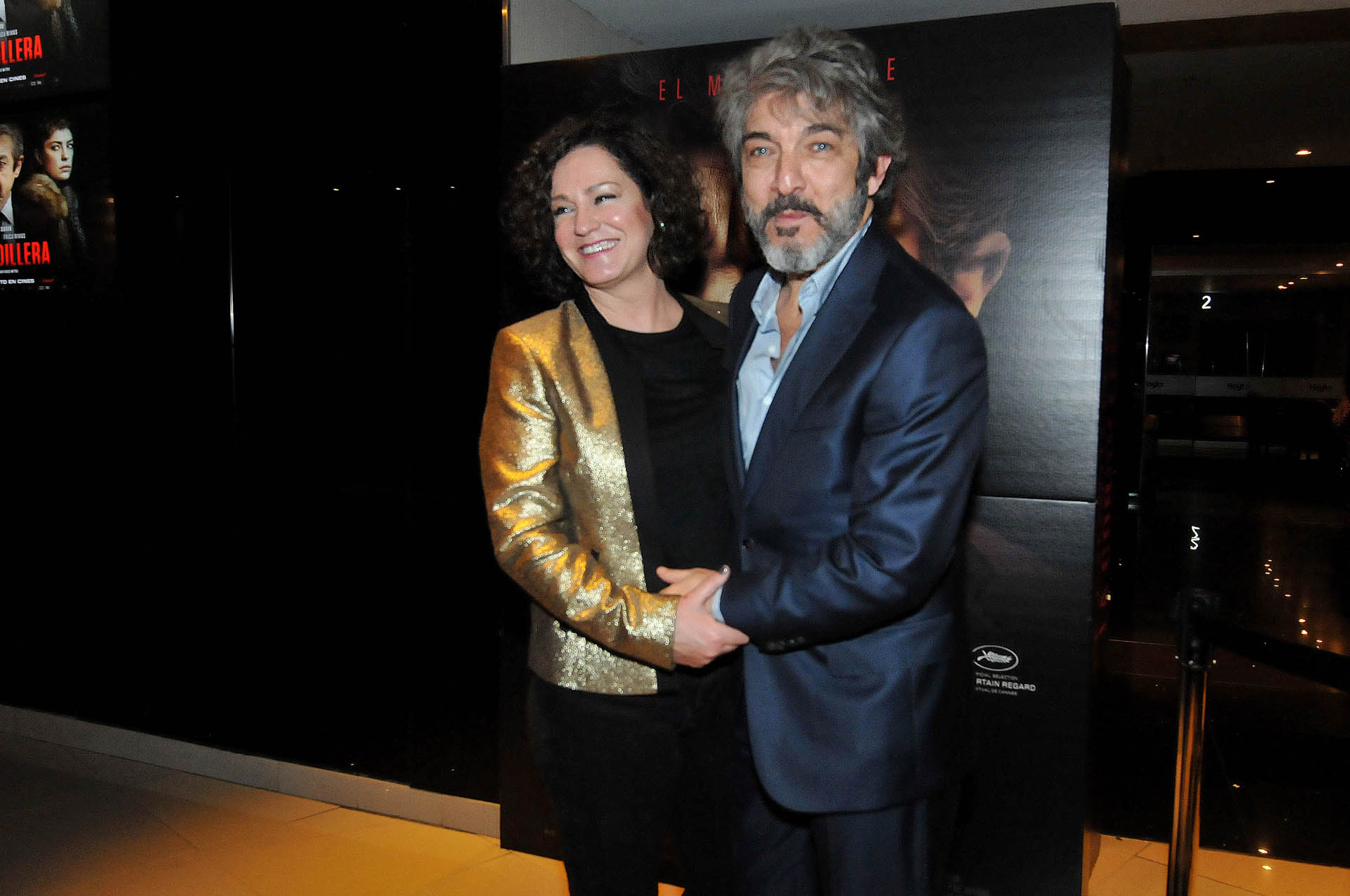 Ricardo Darín y su mujer Florencia Bas en la presentación de “La Cordillera”, la película dirigida por Santiago Mitre. También participan Dolores Fonzi, Gerardo Romano y Érica Rivas (Teleshow)