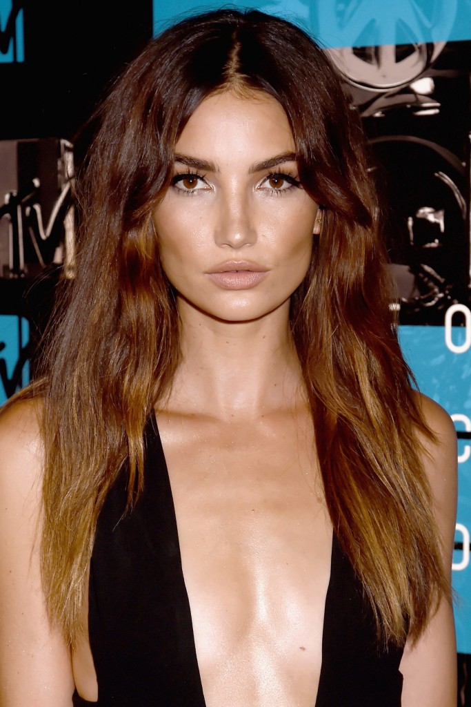 LOS ANGELES, CA - AUGUST 30: Model Lily Aldridge attends the 2015 MTV Video Music Awards at Microsoft Theater on August 30, 2015 in Los Angeles, California. (Photo by Jeff Kravitz/FilmMagic)