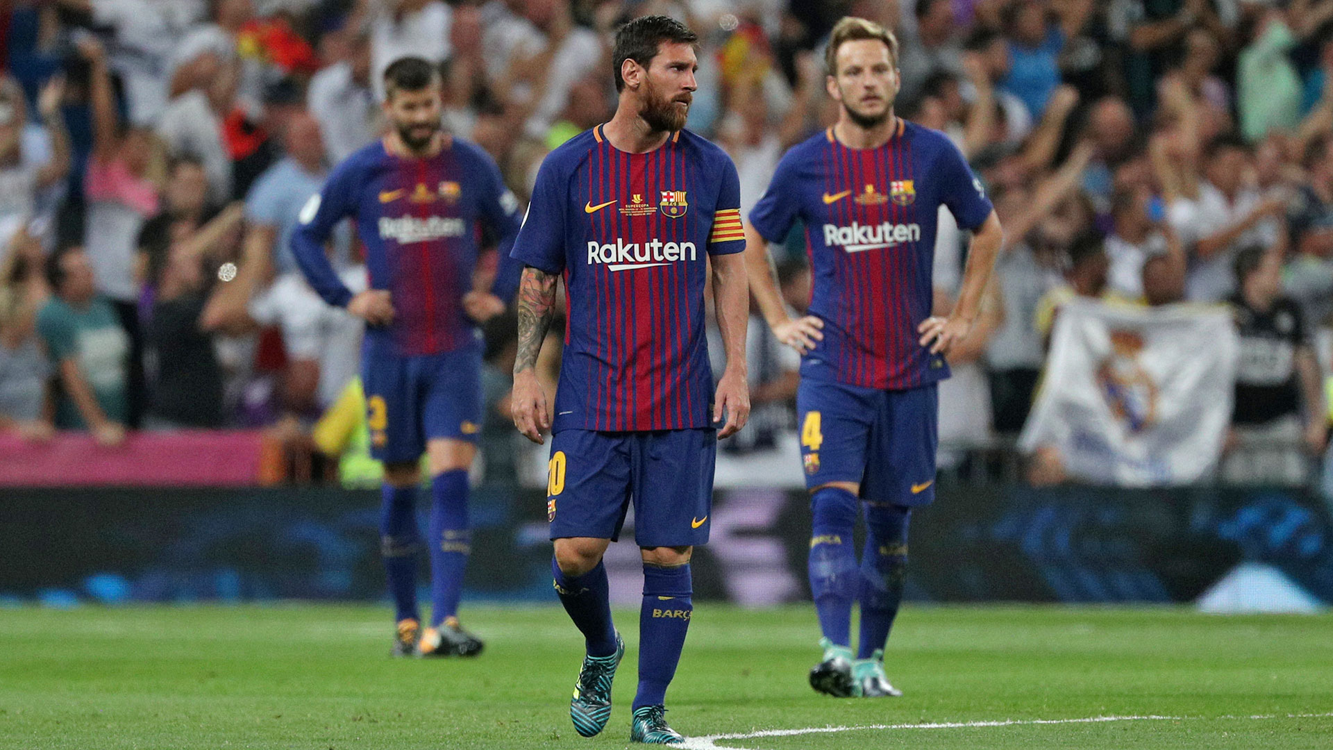 Lionel Messi, Ivan Rakitic y Gerard Piqué saben que la temporada no será sencilla