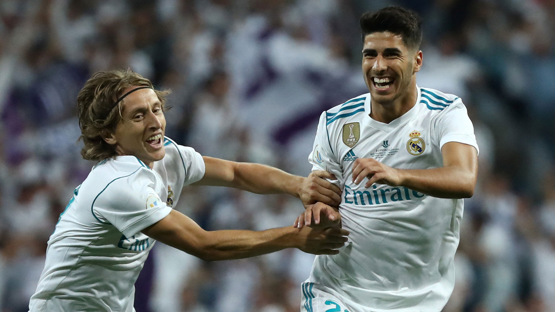 Real Madrid venció 2 a 0 al Barcelona y se consagró campeón de la Supercopa de España