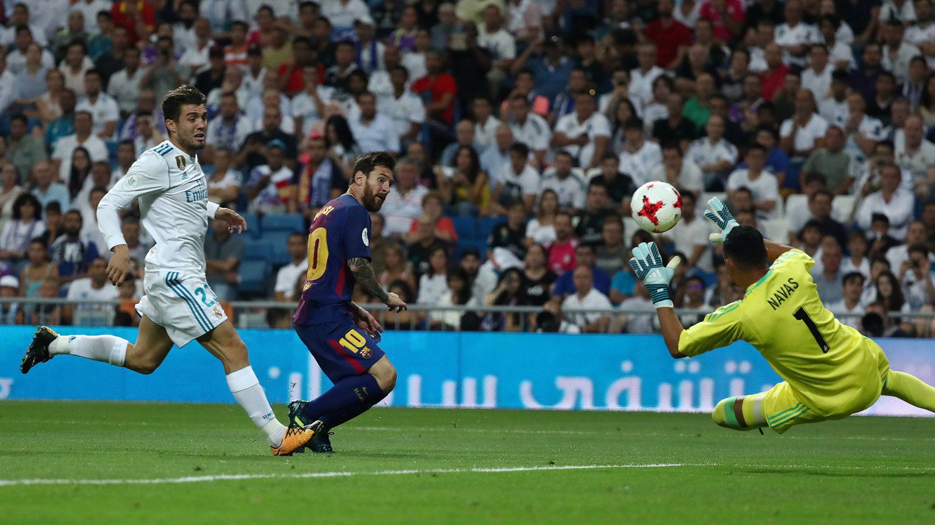 Keylor Navas no sufrió grandes inconvenientes en el arco